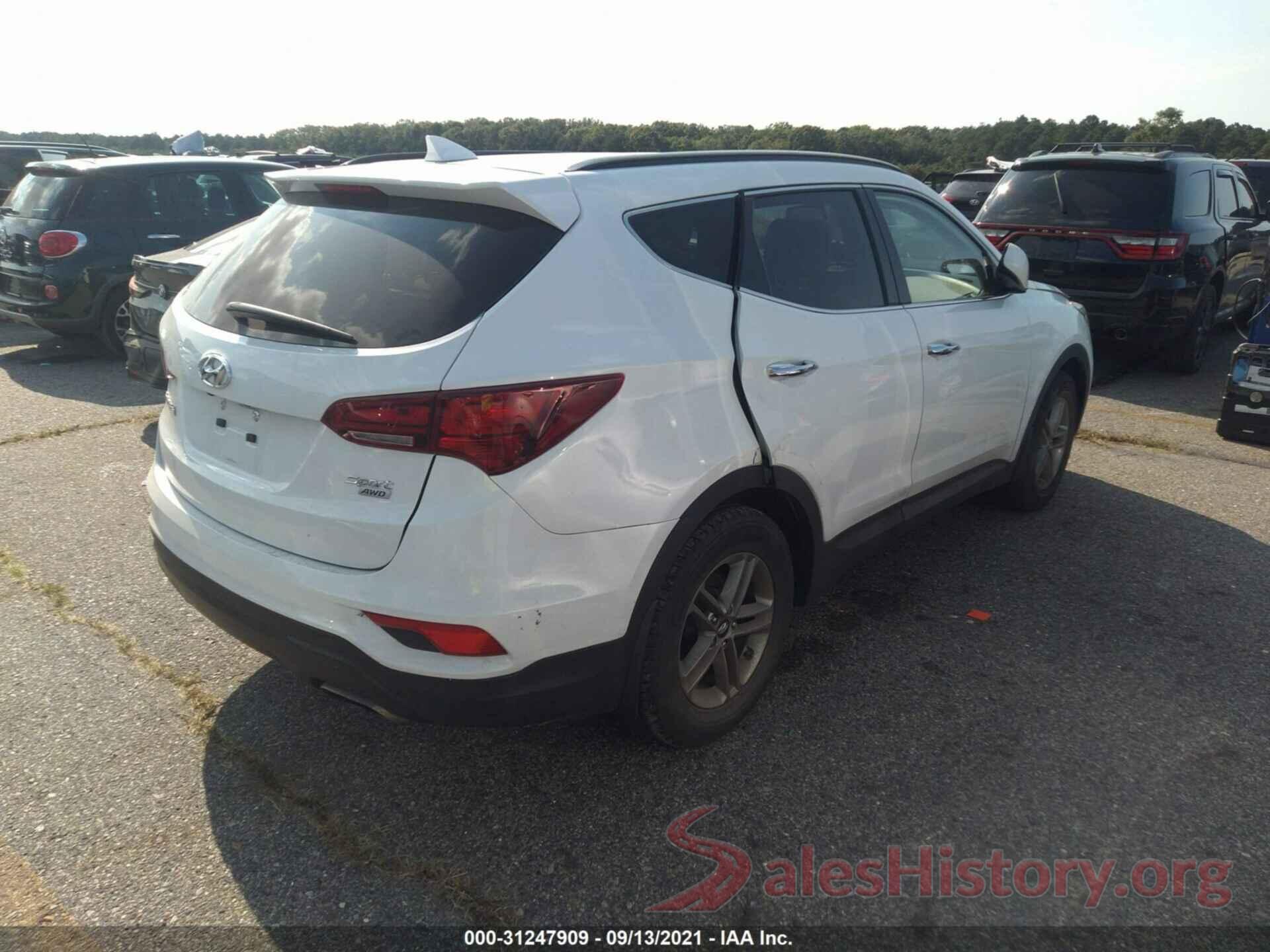 5NMZUDLB0HH037934 2017 HYUNDAI SANTA FE SPORT