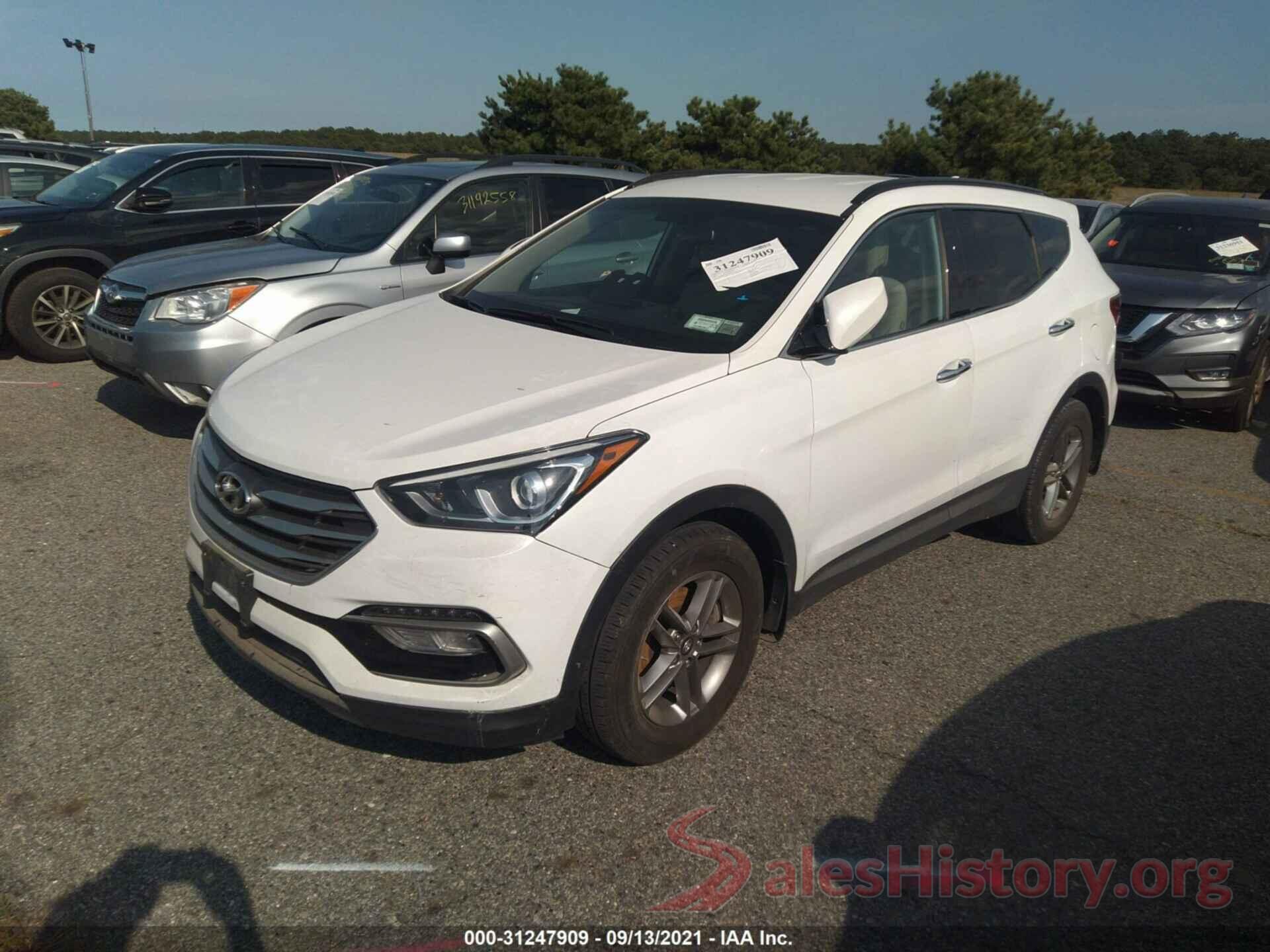 5NMZUDLB0HH037934 2017 HYUNDAI SANTA FE SPORT