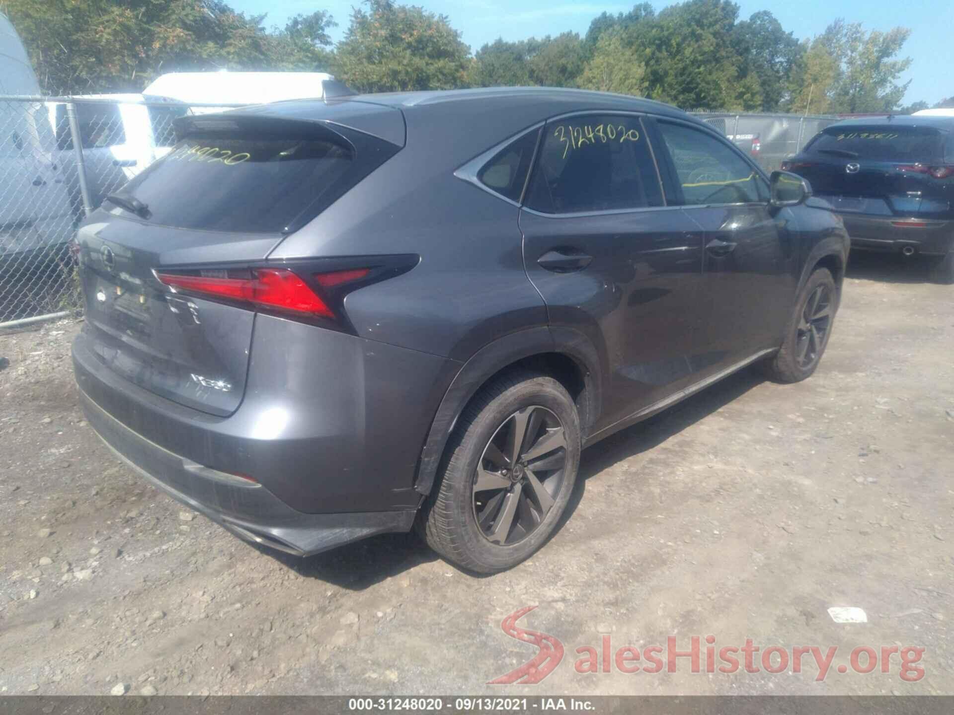 JTJBARBZ8K2217256 2019 LEXUS NX