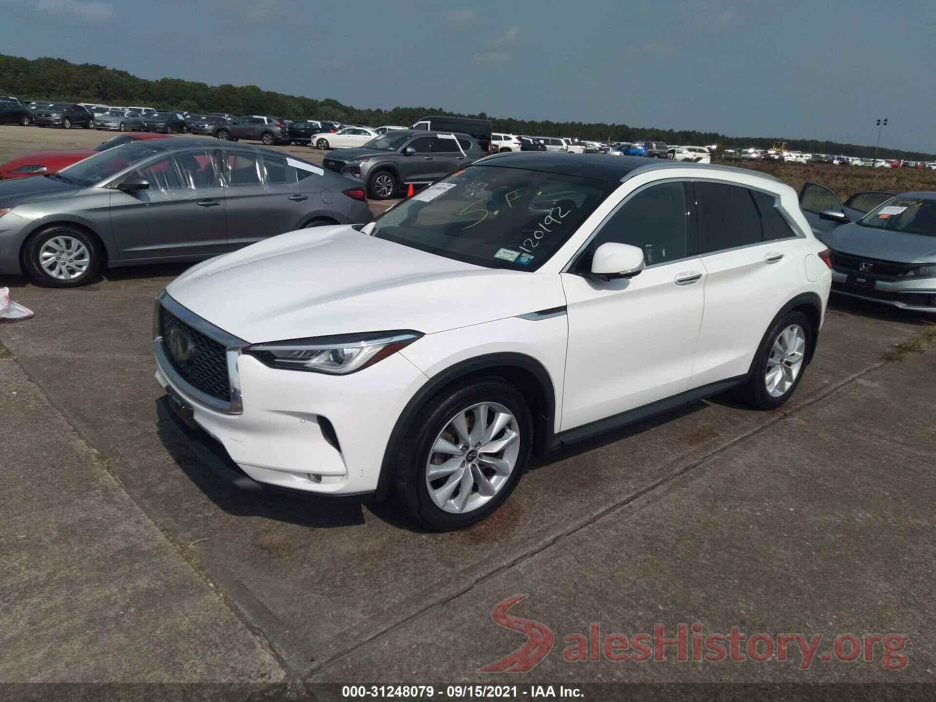 3PCAJ5M39KF120192 2019 INFINITI QX50