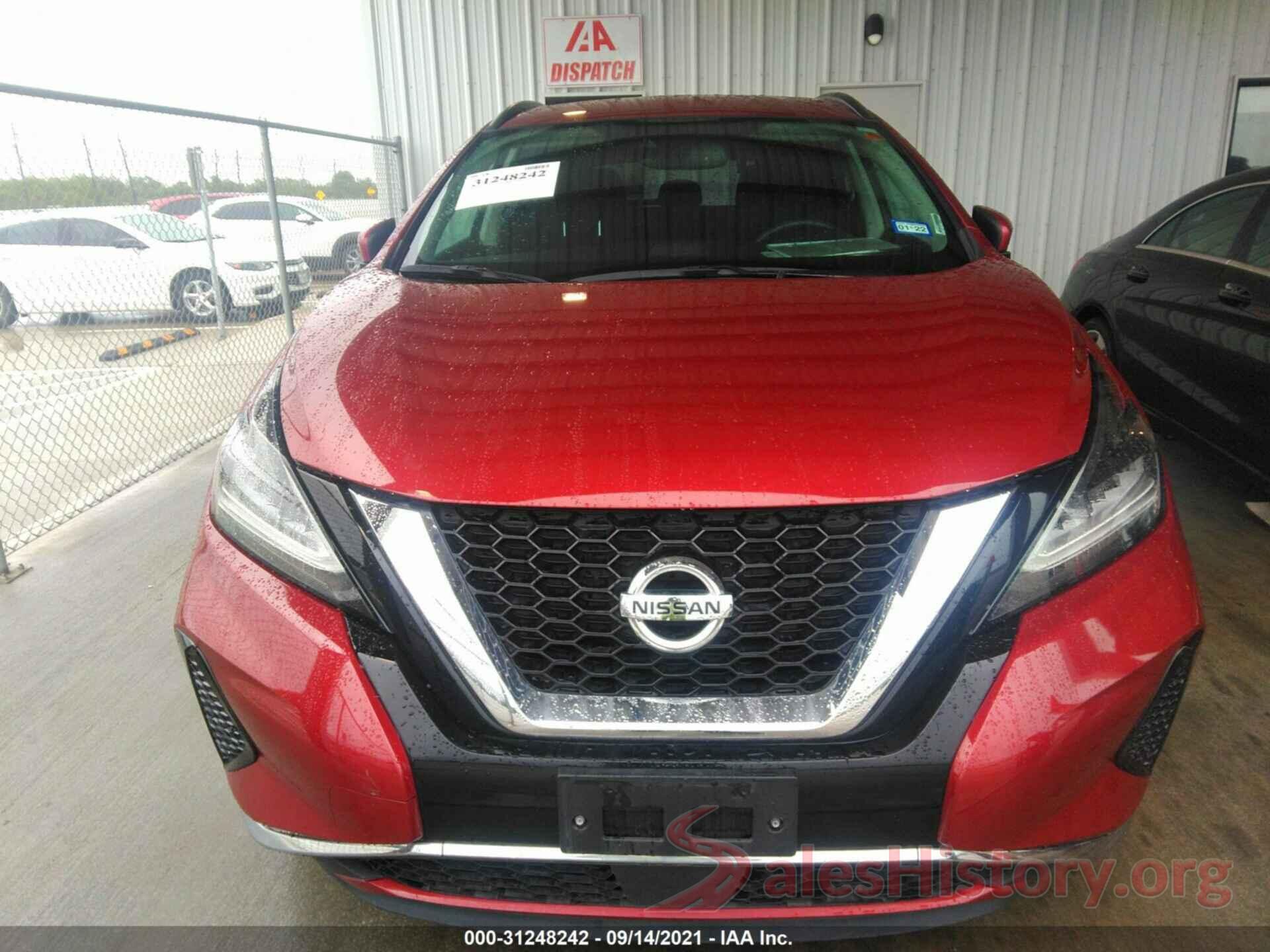 5N1AZ2BJ9LN132043 2020 NISSAN MURANO