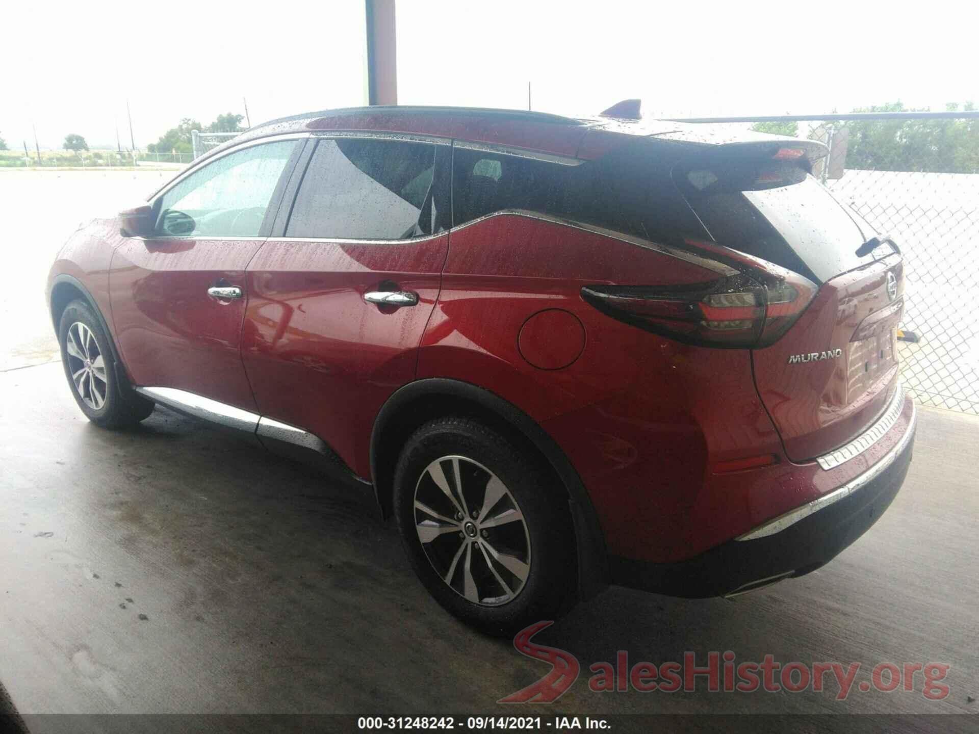 5N1AZ2BJ9LN132043 2020 NISSAN MURANO