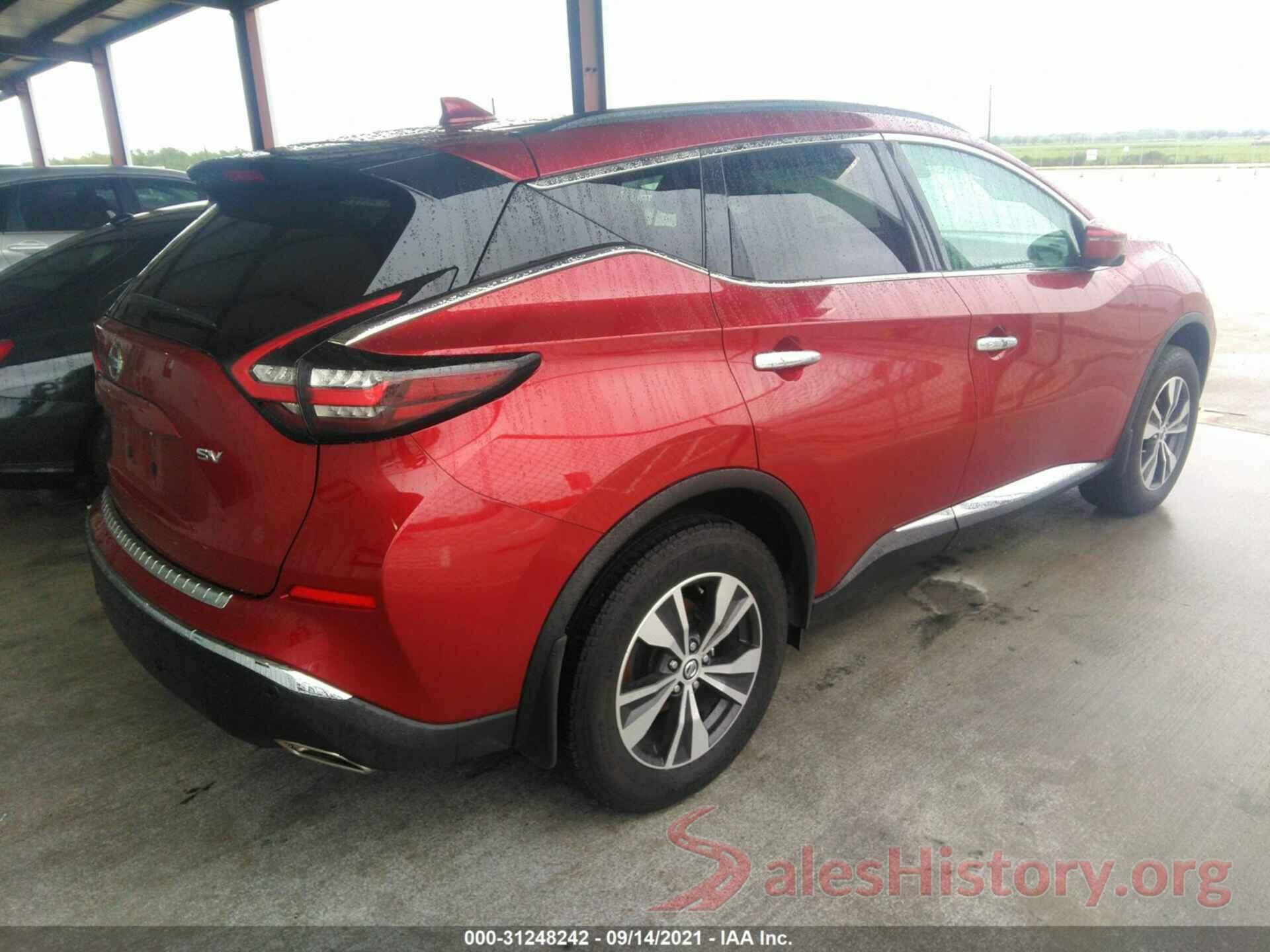 5N1AZ2BJ9LN132043 2020 NISSAN MURANO