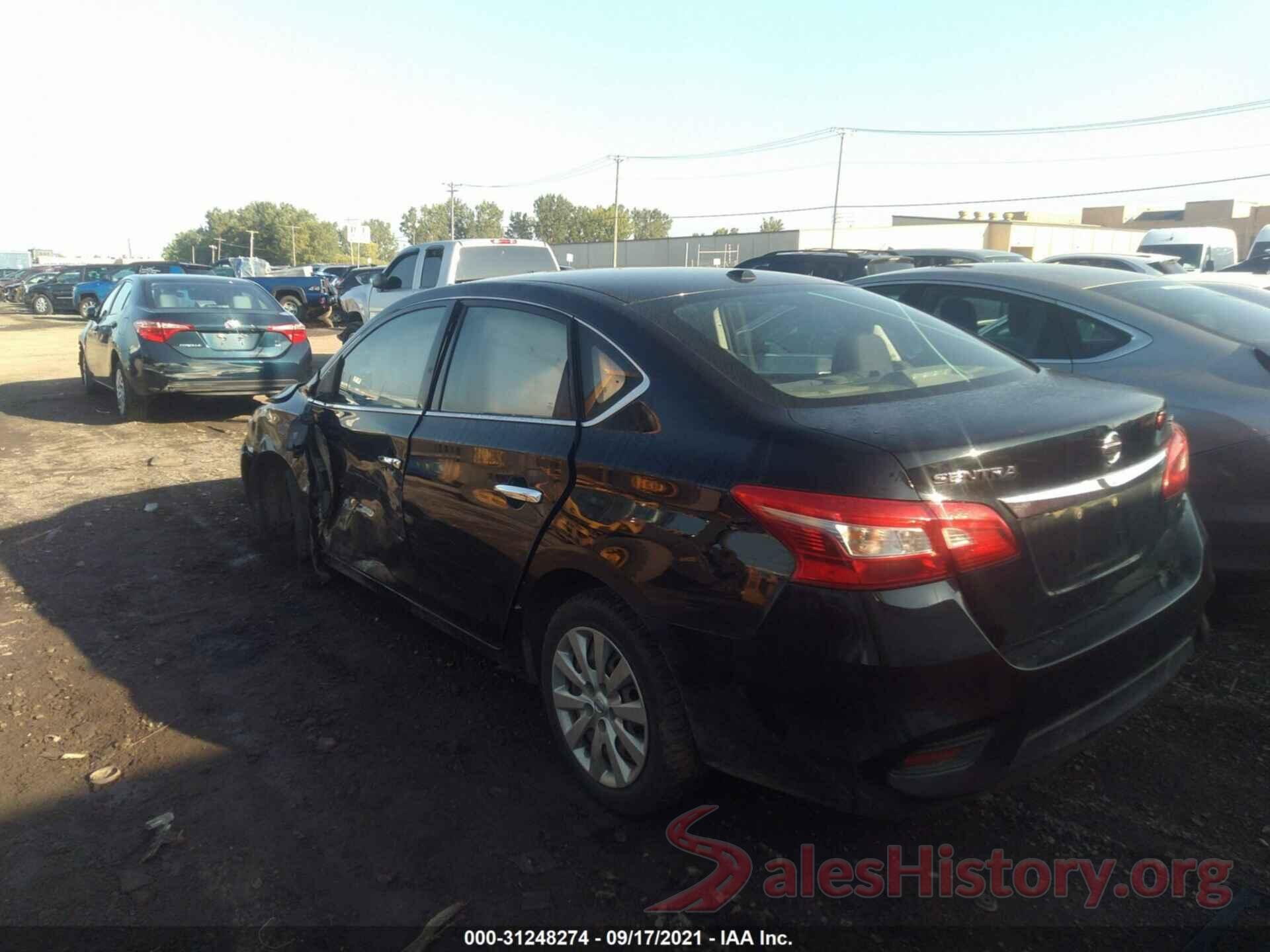 3N1AB7AP7GL647563 2016 NISSAN SENTRA