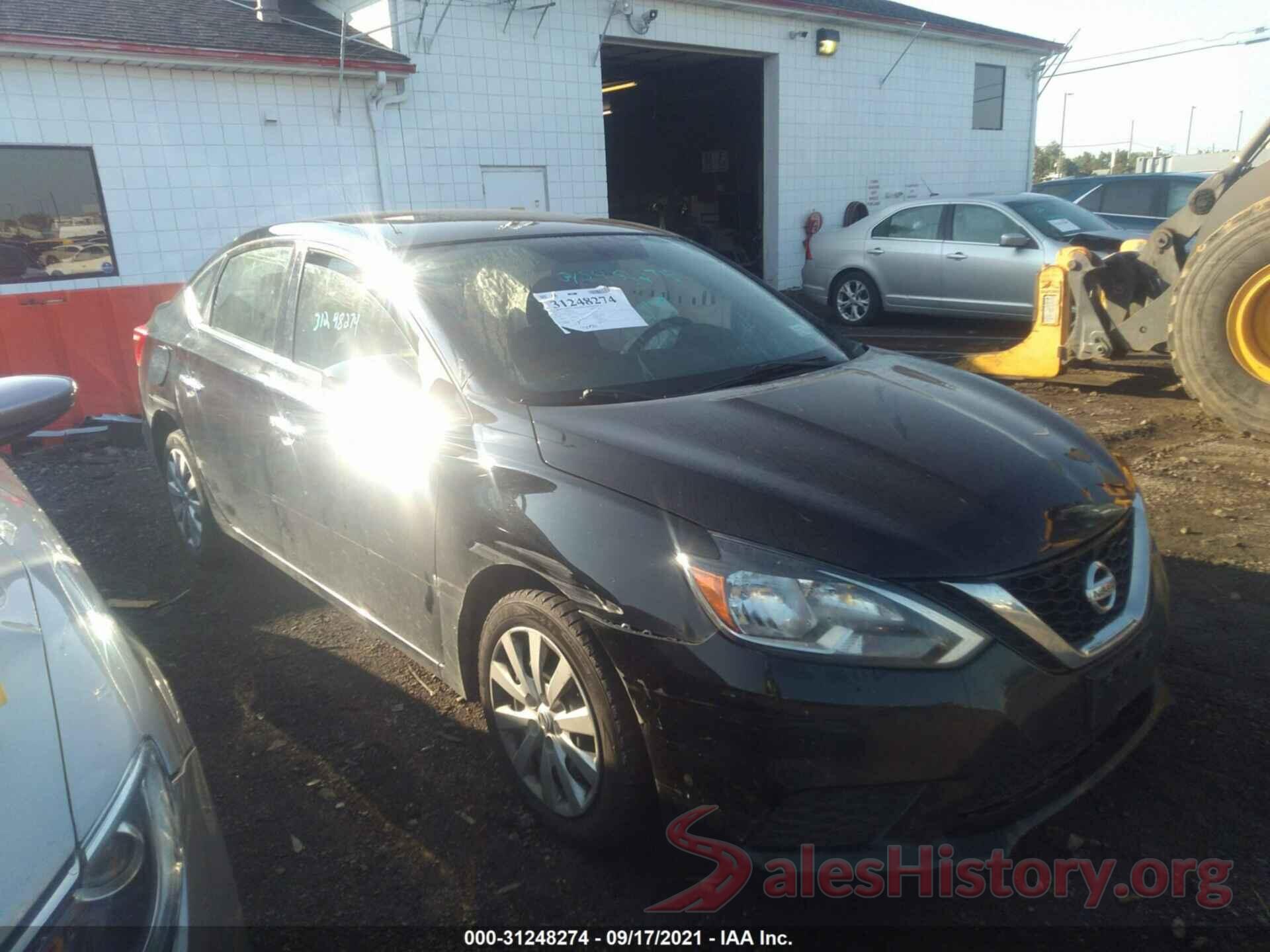 3N1AB7AP7GL647563 2016 NISSAN SENTRA