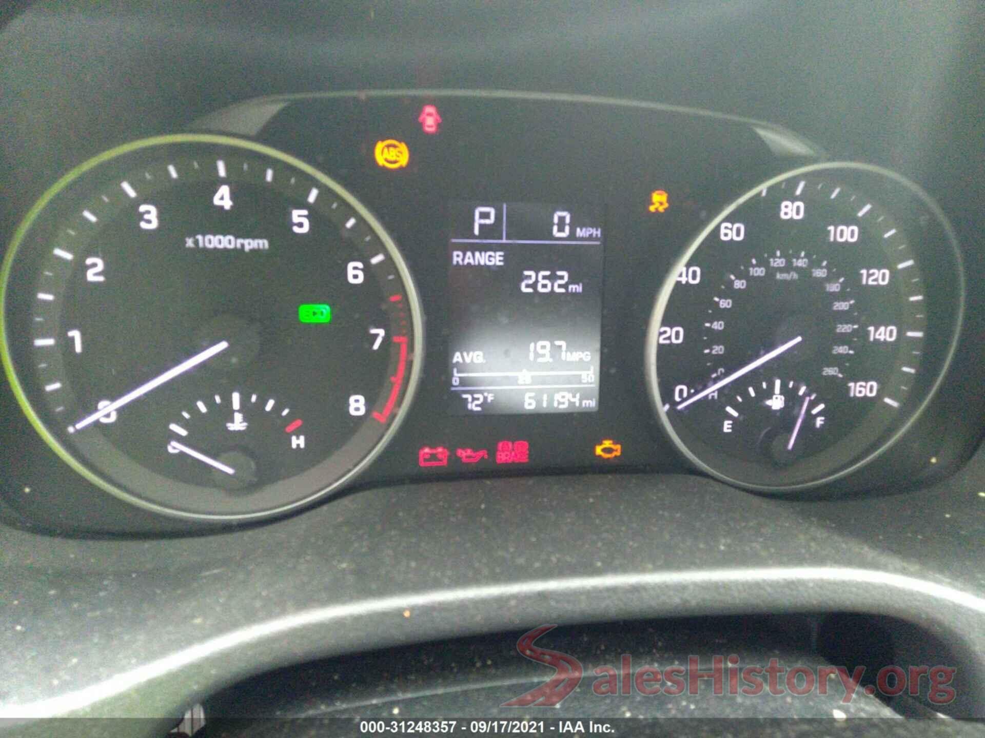 KMHD74LF9HU315500 2017 HYUNDAI ELANTRA