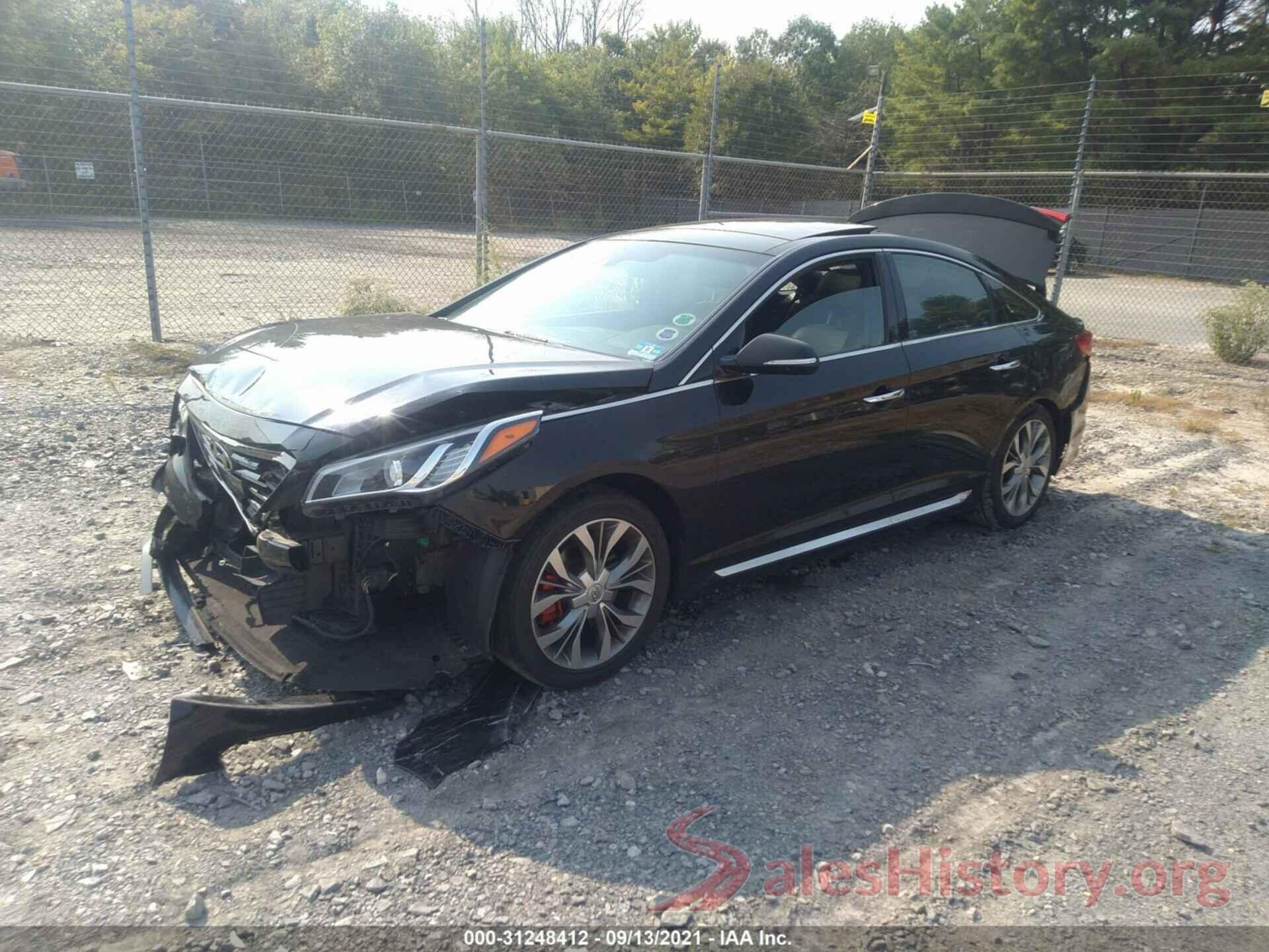 5NPE34ABXFH250085 2015 HYUNDAI SONATA