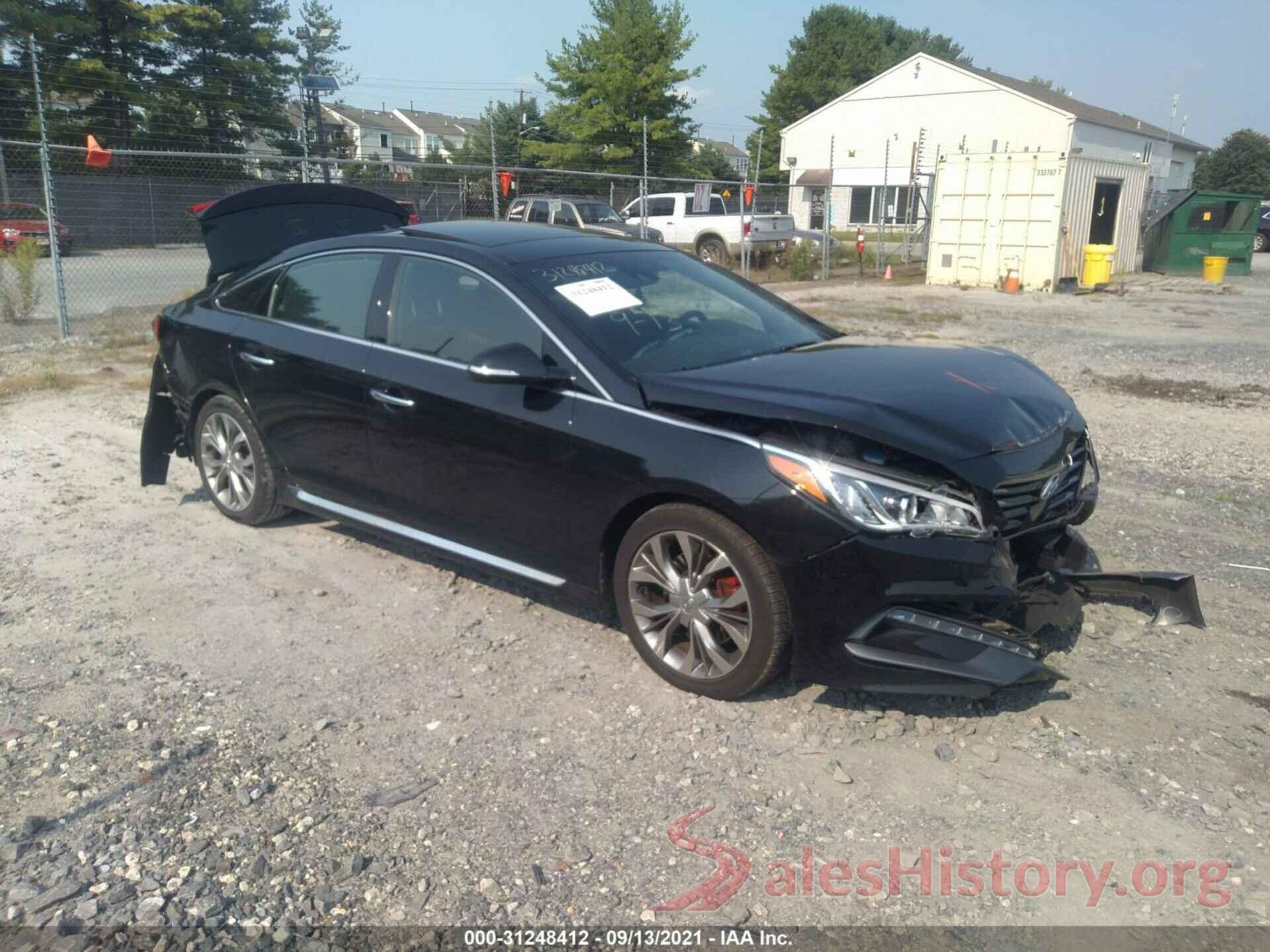 5NPE34ABXFH250085 2015 HYUNDAI SONATA