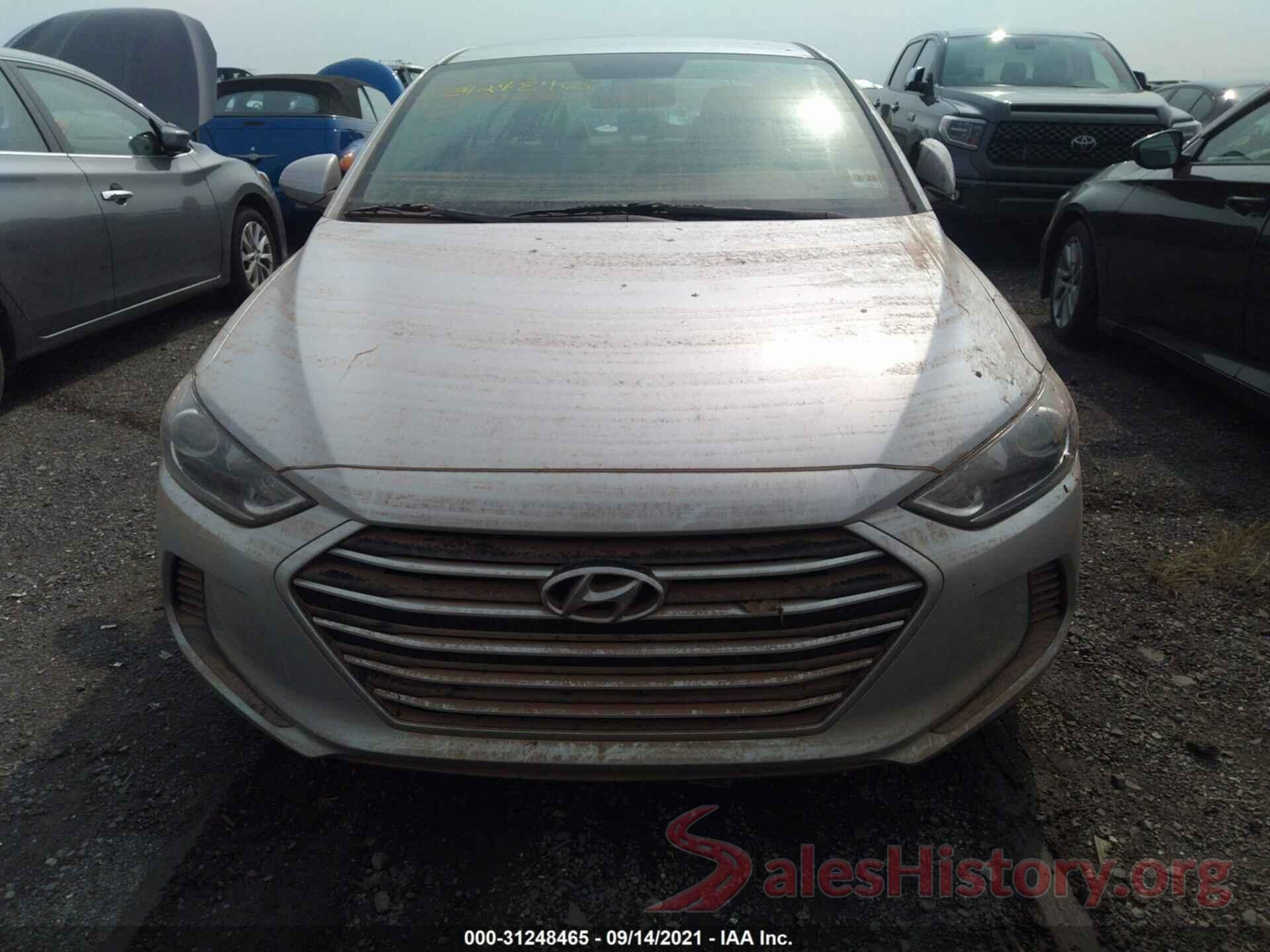 5NPD84LF0JH232801 2018 HYUNDAI ELANTRA