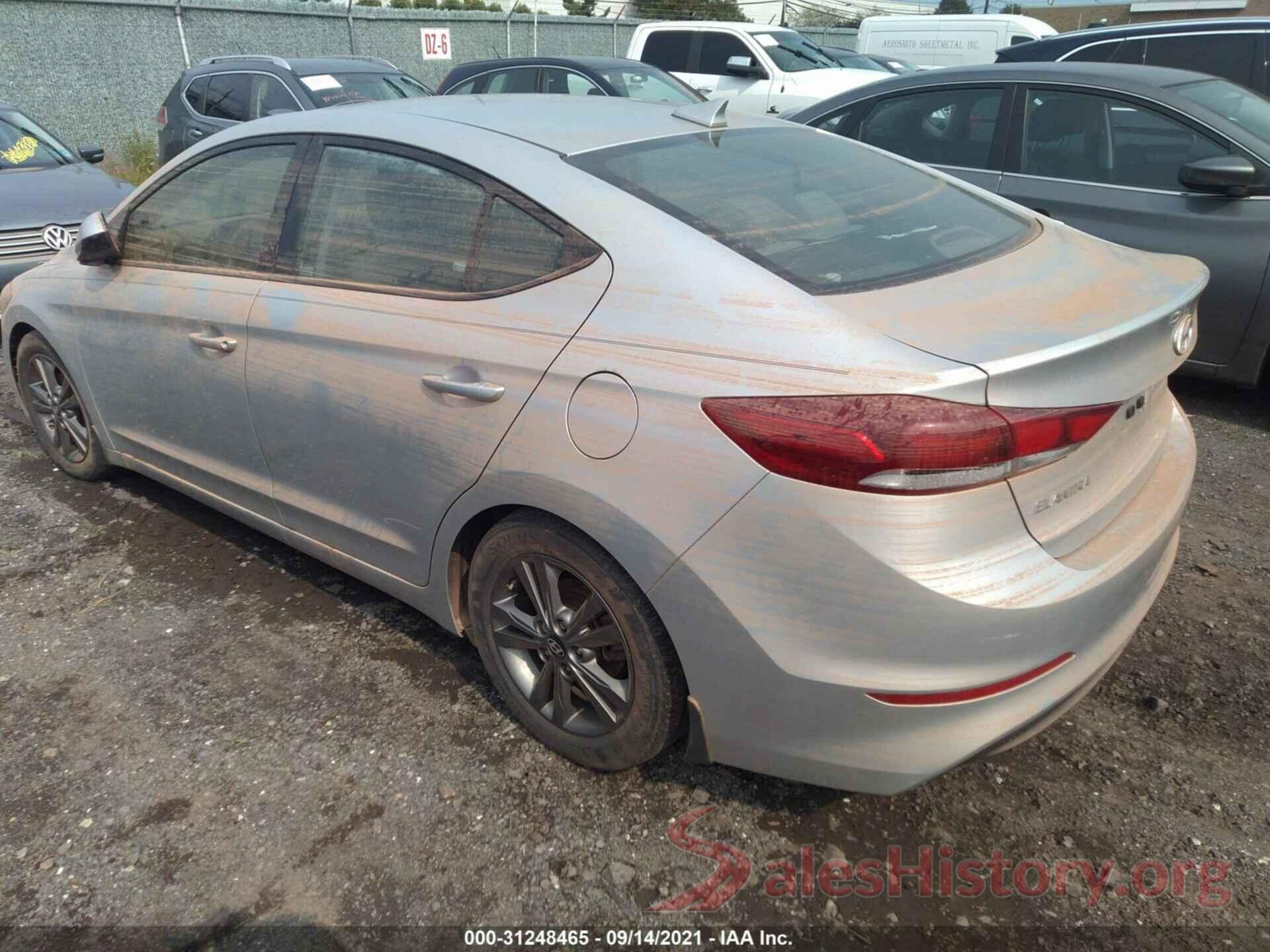 5NPD84LF0JH232801 2018 HYUNDAI ELANTRA