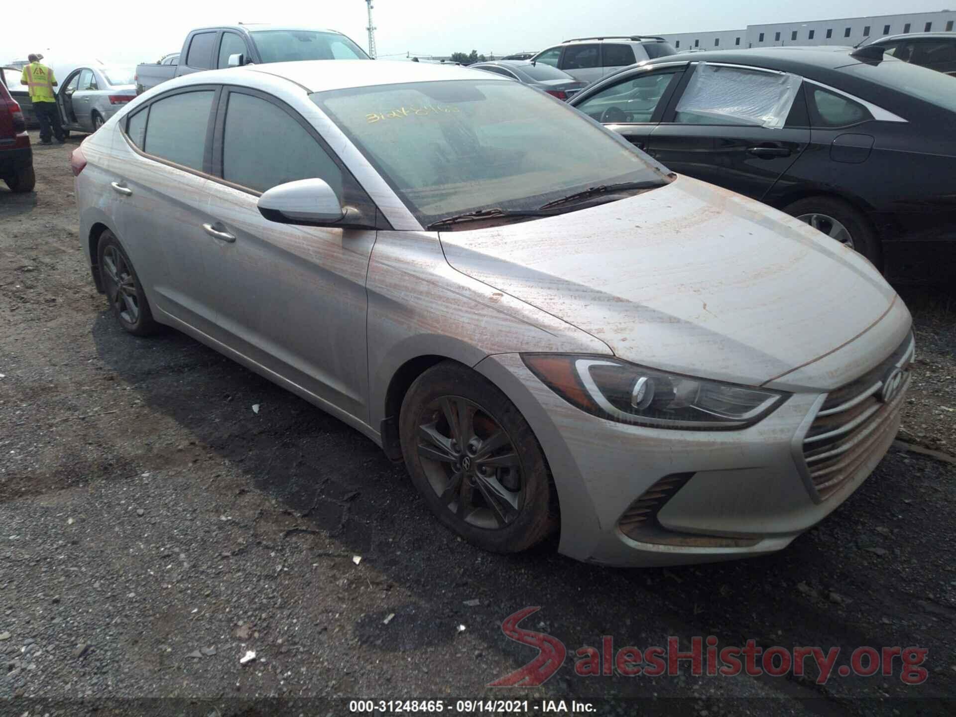 5NPD84LF0JH232801 2018 HYUNDAI ELANTRA