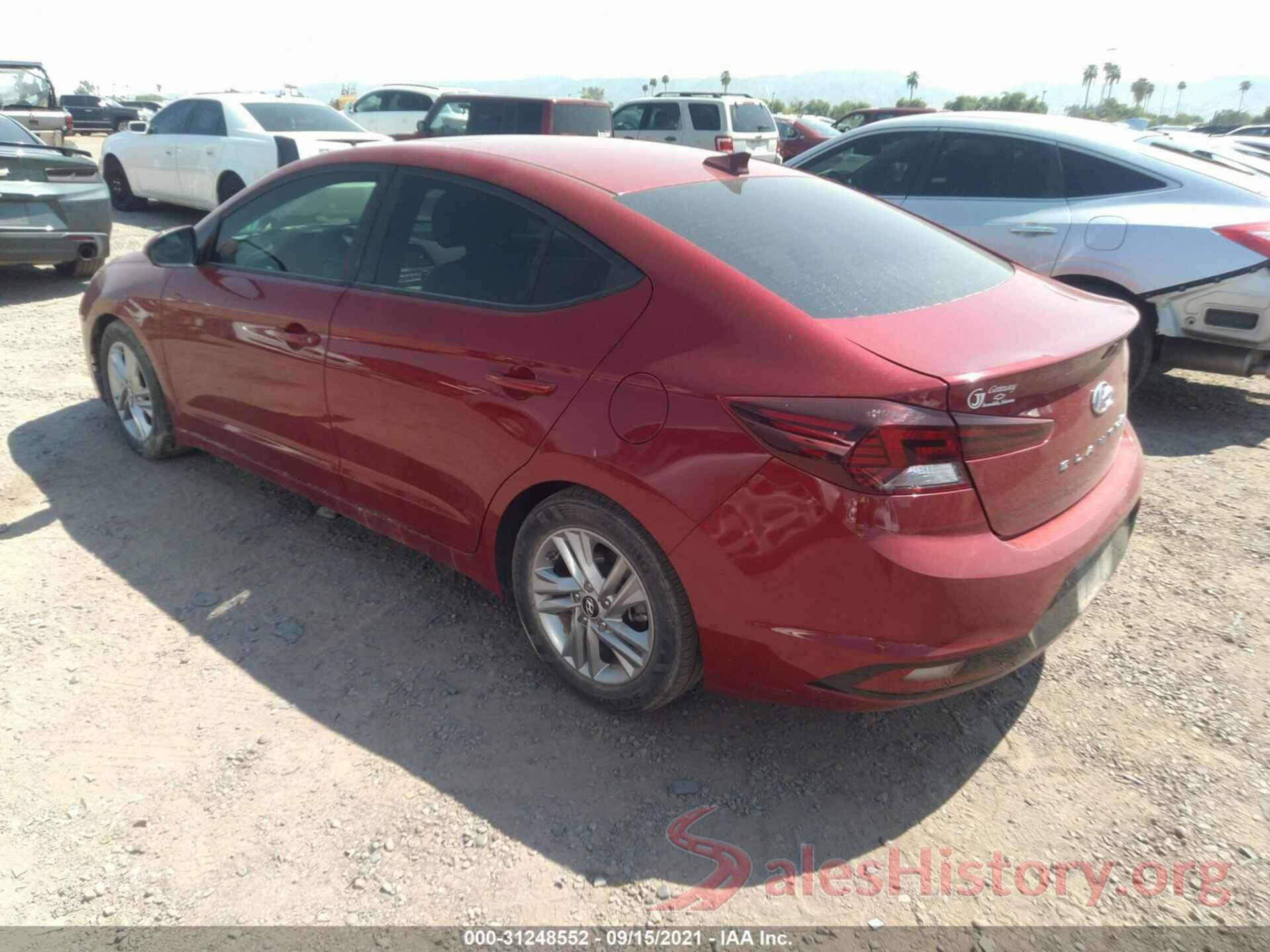 KMHD84LF3KU782447 2019 HYUNDAI ELANTRA