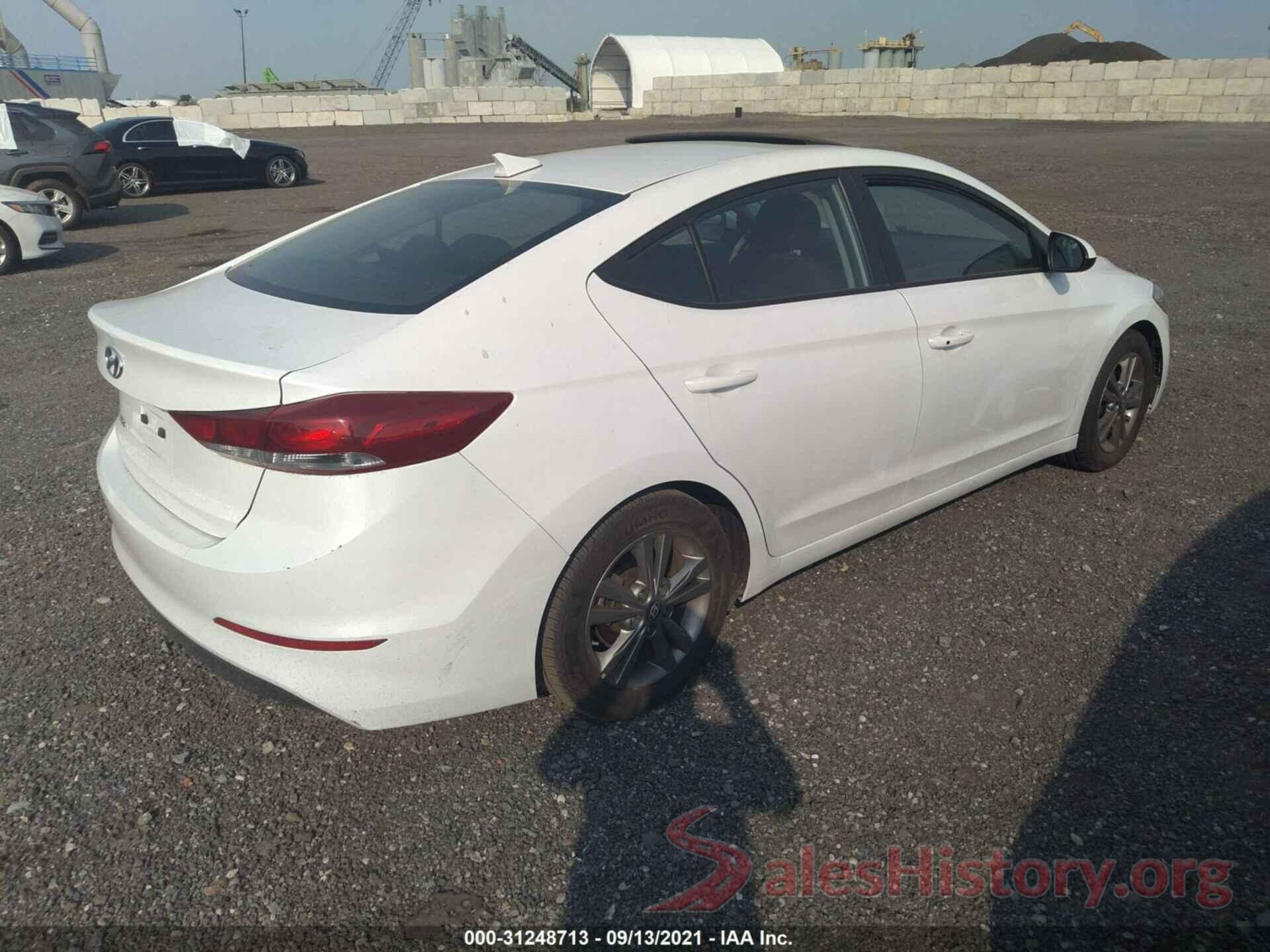 5NPD84LF4JH396813 2018 HYUNDAI ELANTRA