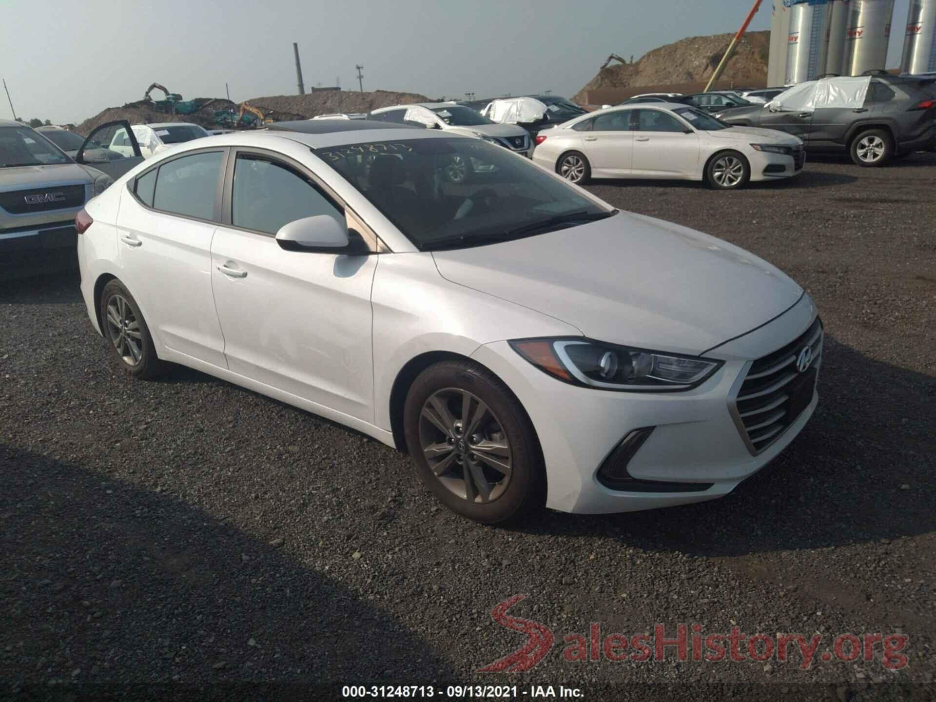 5NPD84LF4JH396813 2018 HYUNDAI ELANTRA