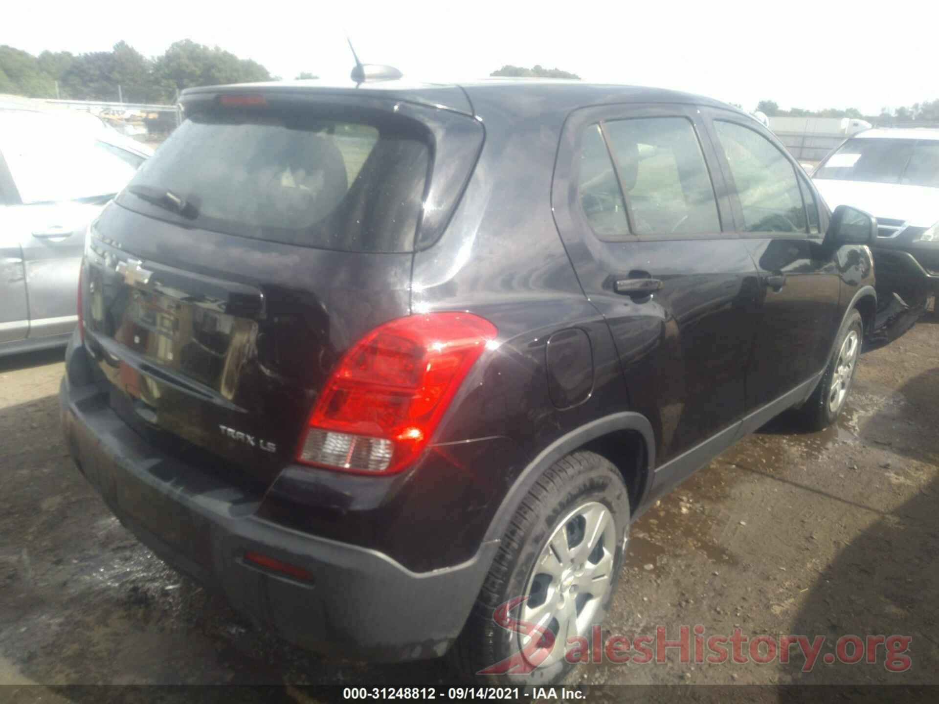 KL7CJKSB6GB683502 2016 CHEVROLET TRAX