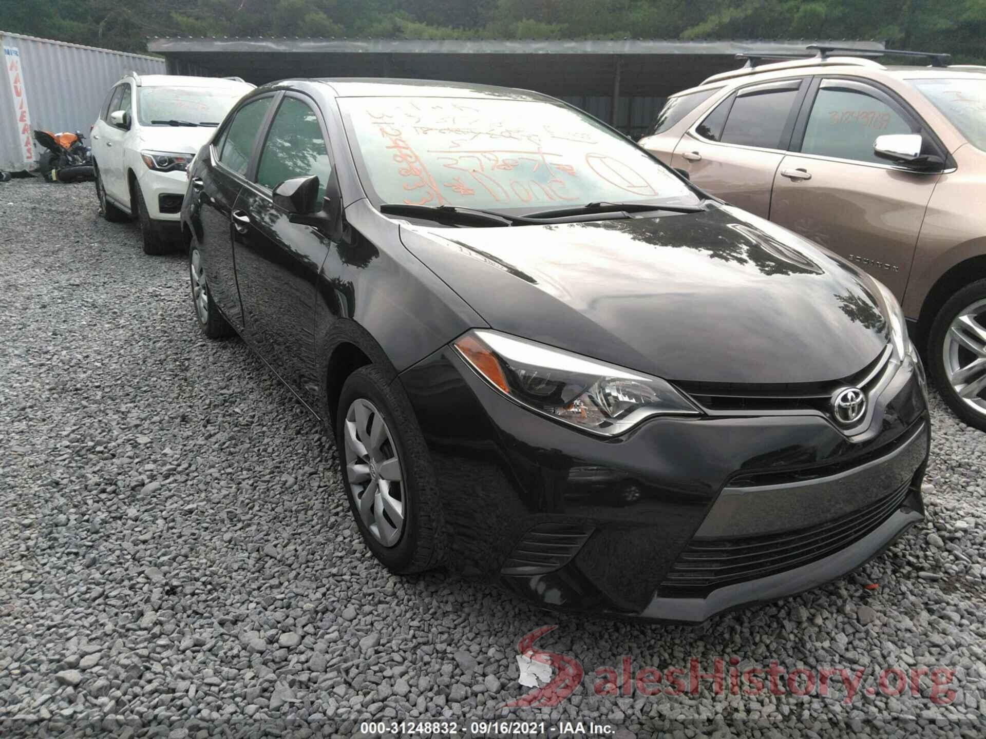 2T1BURHE4GC746355 2016 TOYOTA COROLLA