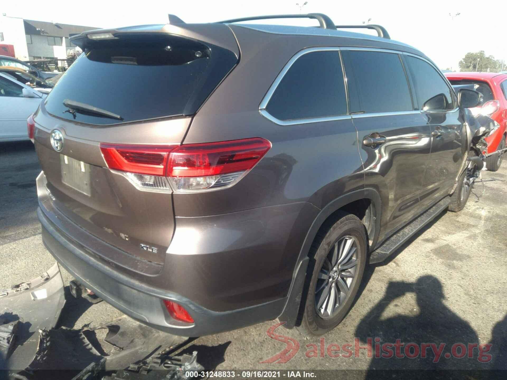 5TDKZRFH6HS225337 2017 TOYOTA HIGHLANDER