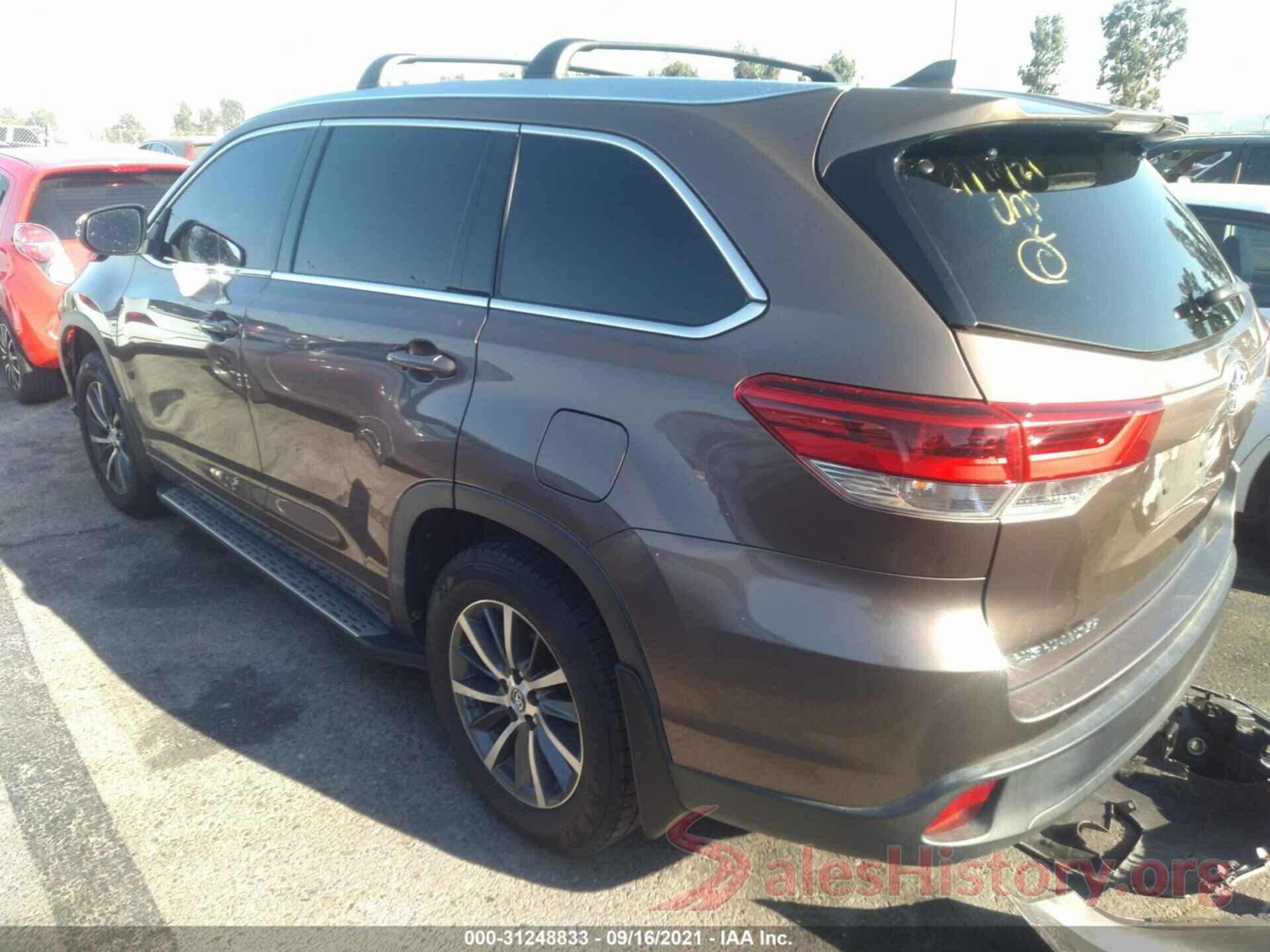 5TDKZRFH6HS225337 2017 TOYOTA HIGHLANDER