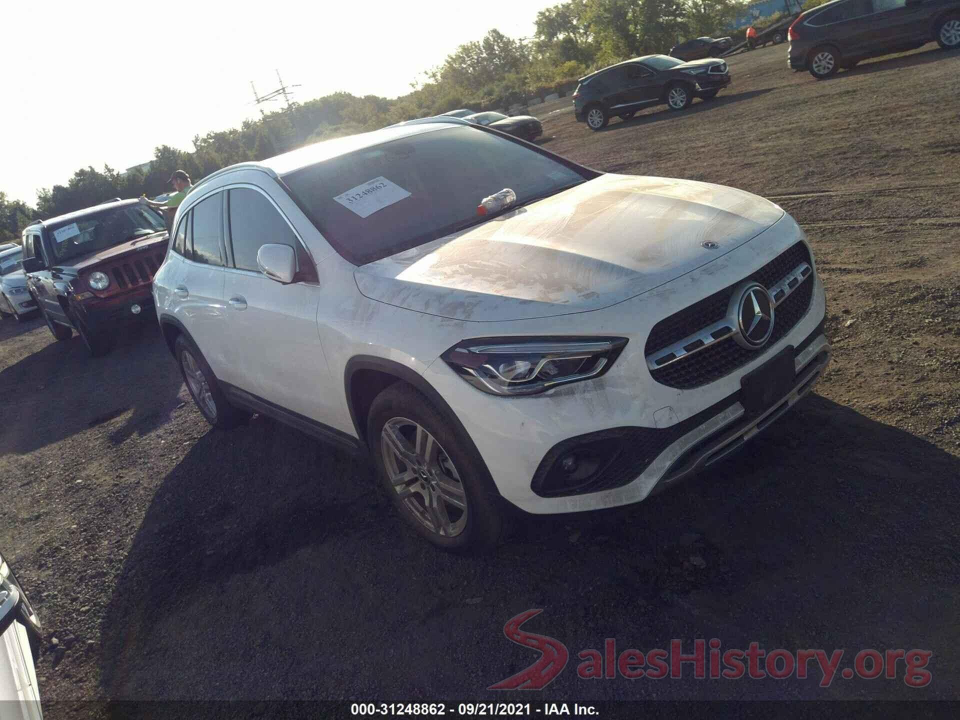 W1N4N4HBXMJ189166 2021 MERCEDES-BENZ GLA