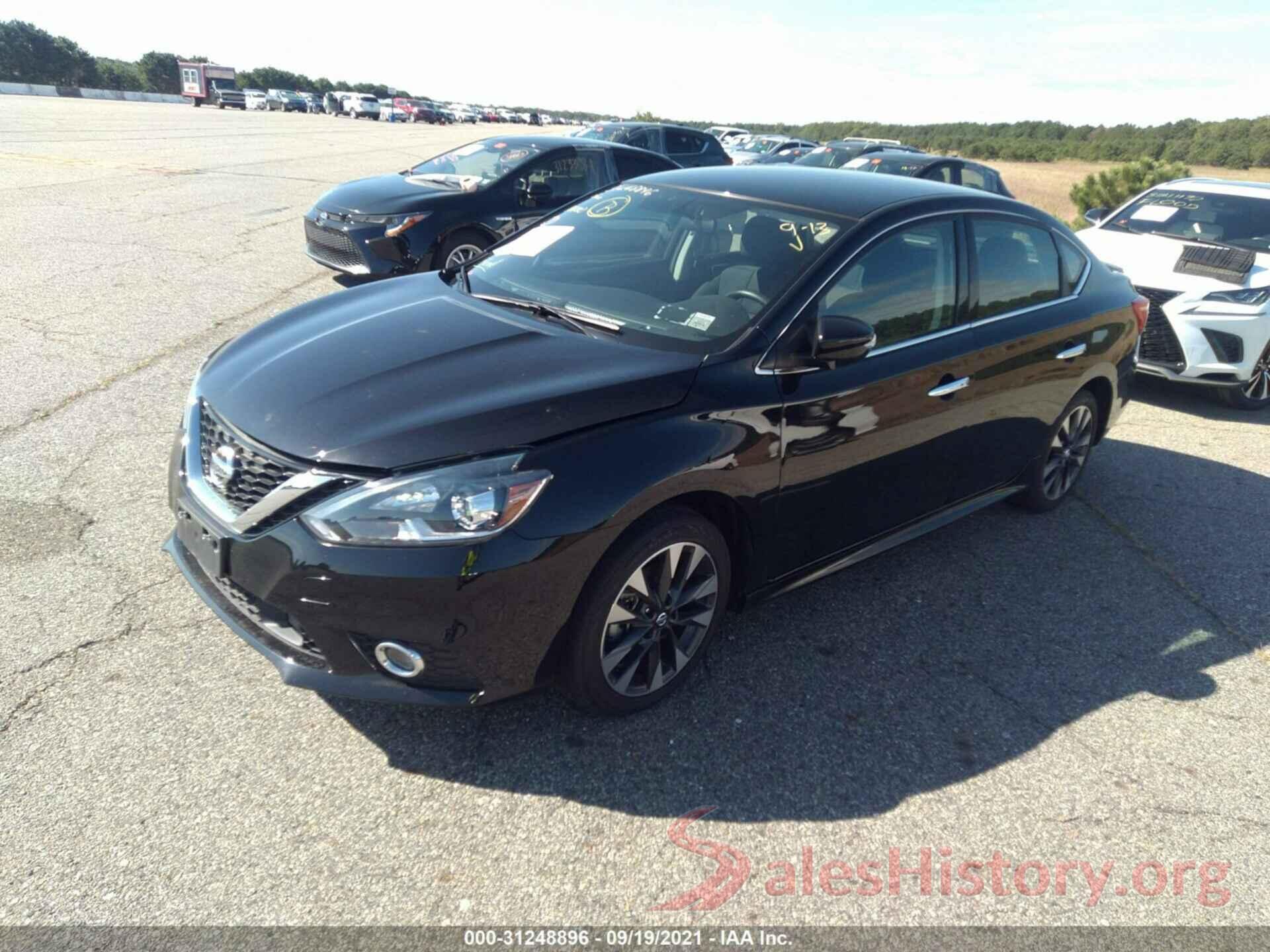 3N1AB7AP9KY334848 2019 NISSAN SENTRA