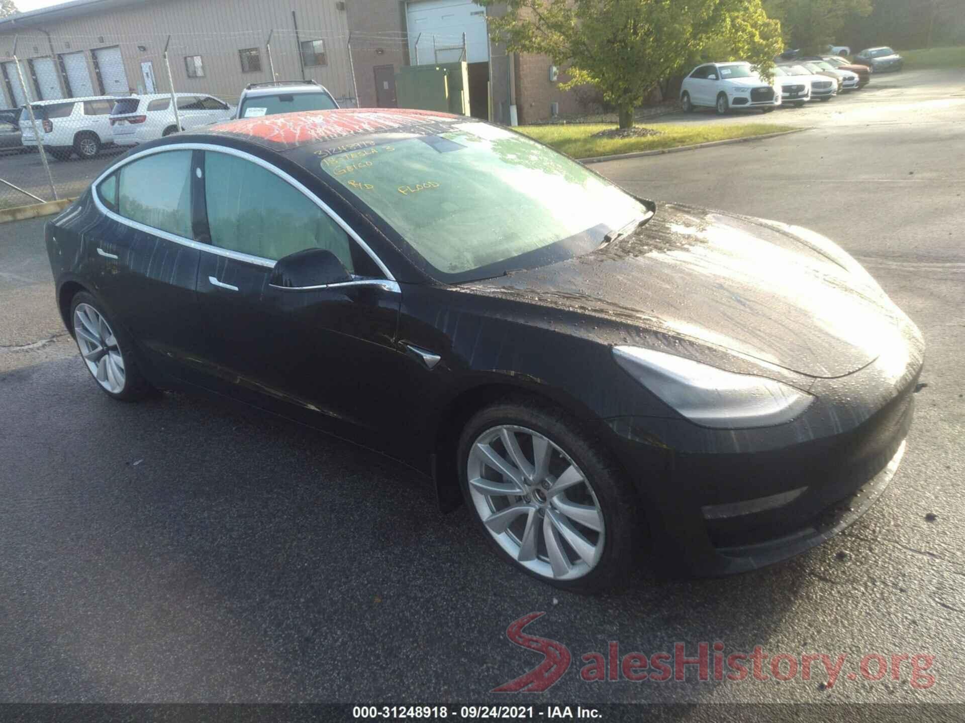 5YJ3E1EB1JF170420 2018 TESLA MODEL 3