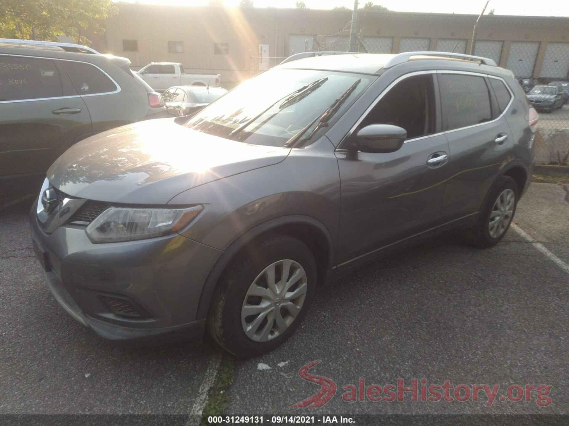 KNMAT2MV5GP729559 2016 NISSAN ROGUE