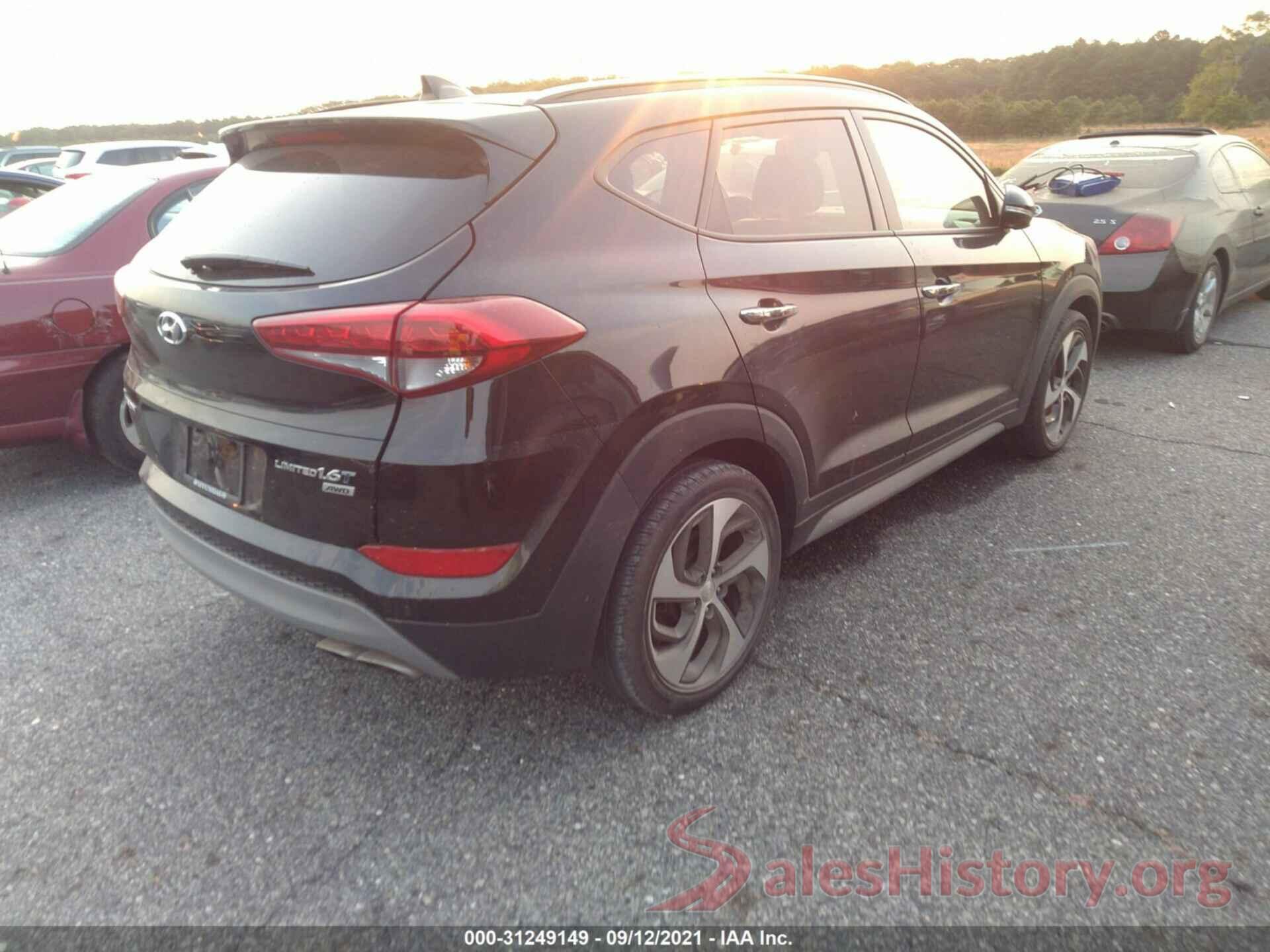 KM8J3CA28JU627614 2018 HYUNDAI TUCSON