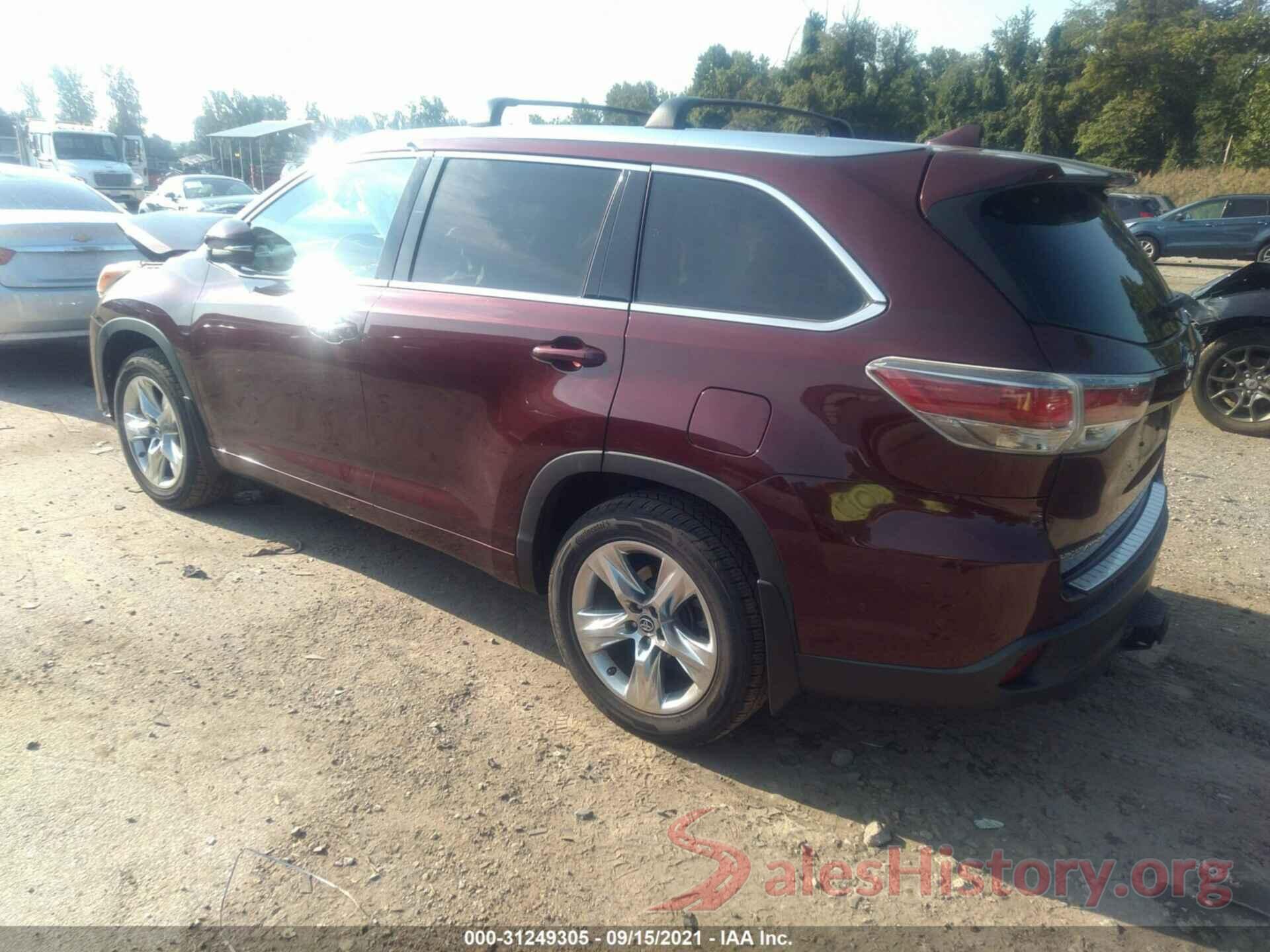 5TDDKRFH0GS248947 2016 TOYOTA HIGHLANDER