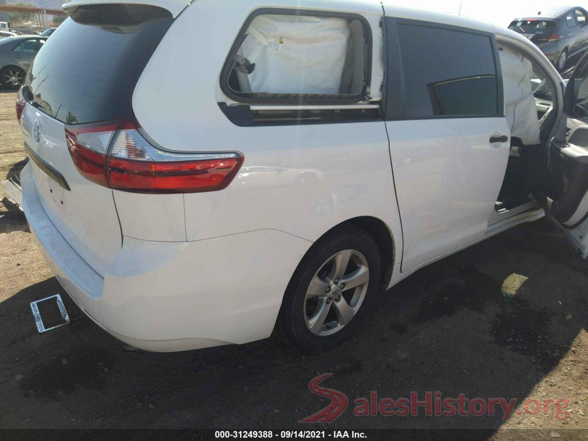 5TDZZ3DC8HS842466 2017 TOYOTA SIENNA