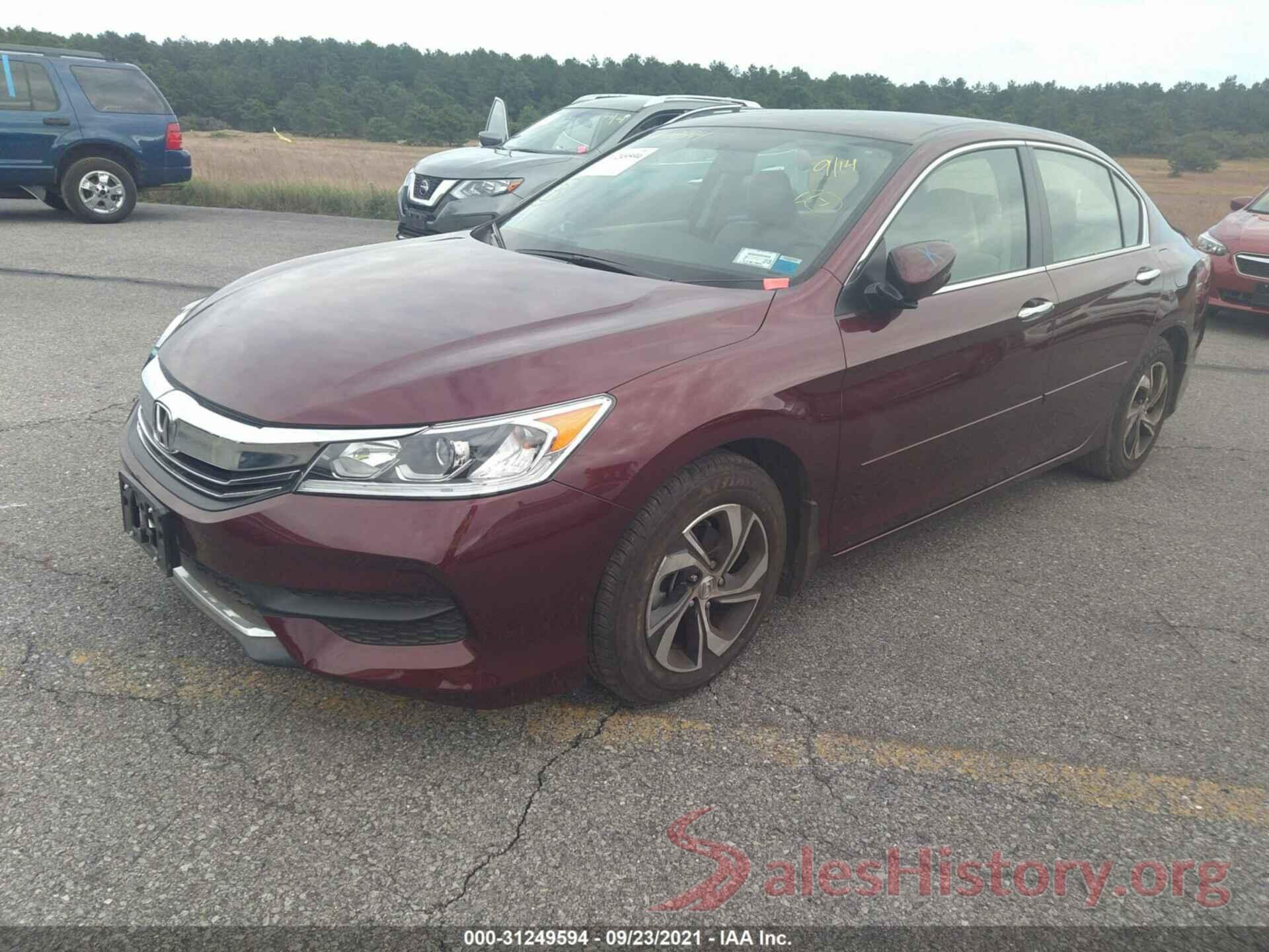 1HGCR2F33GA039476 2016 HONDA ACCORD SEDAN