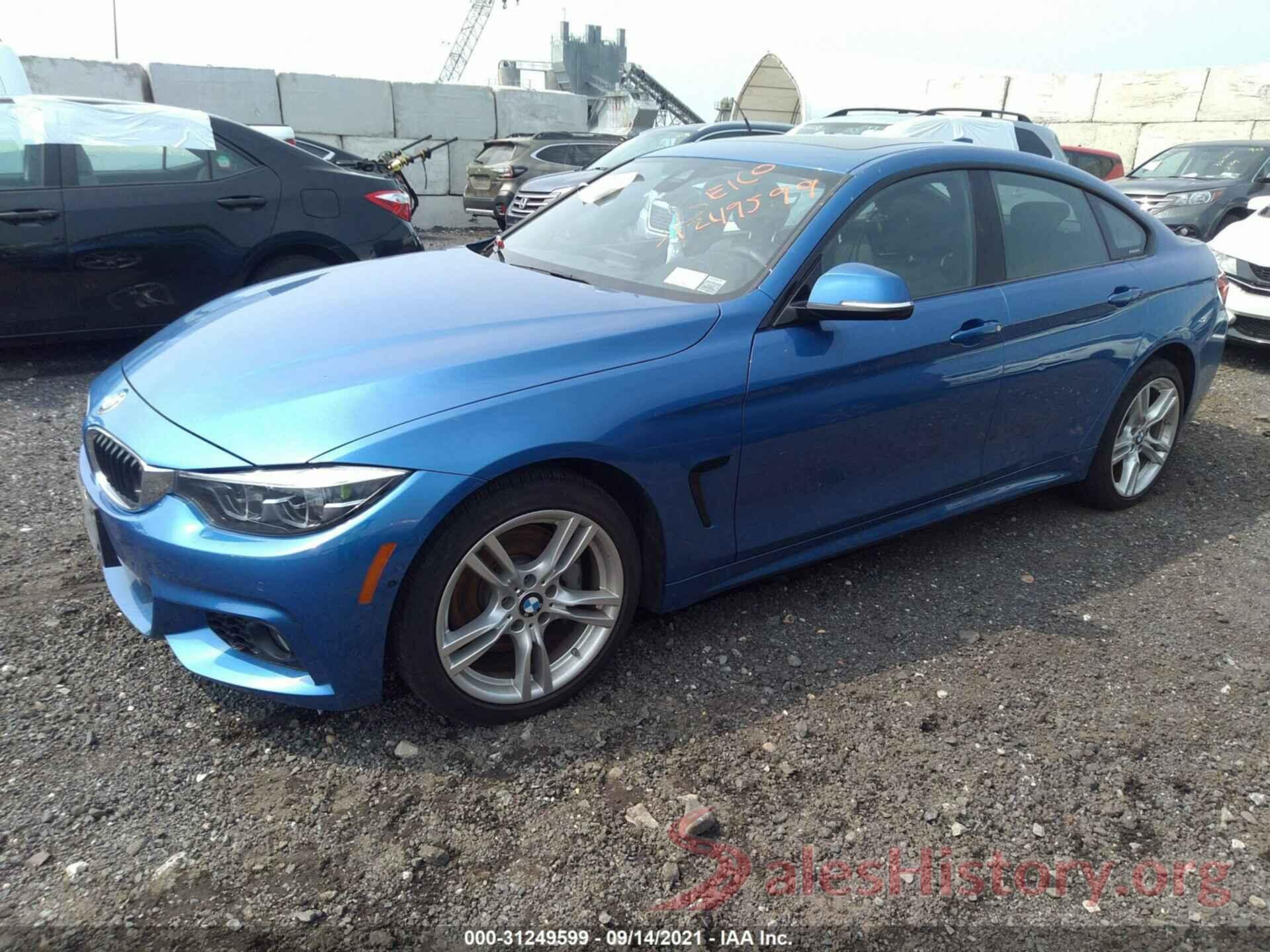 WBA4J3C53KBL09845 2019 BMW 4 SERIES