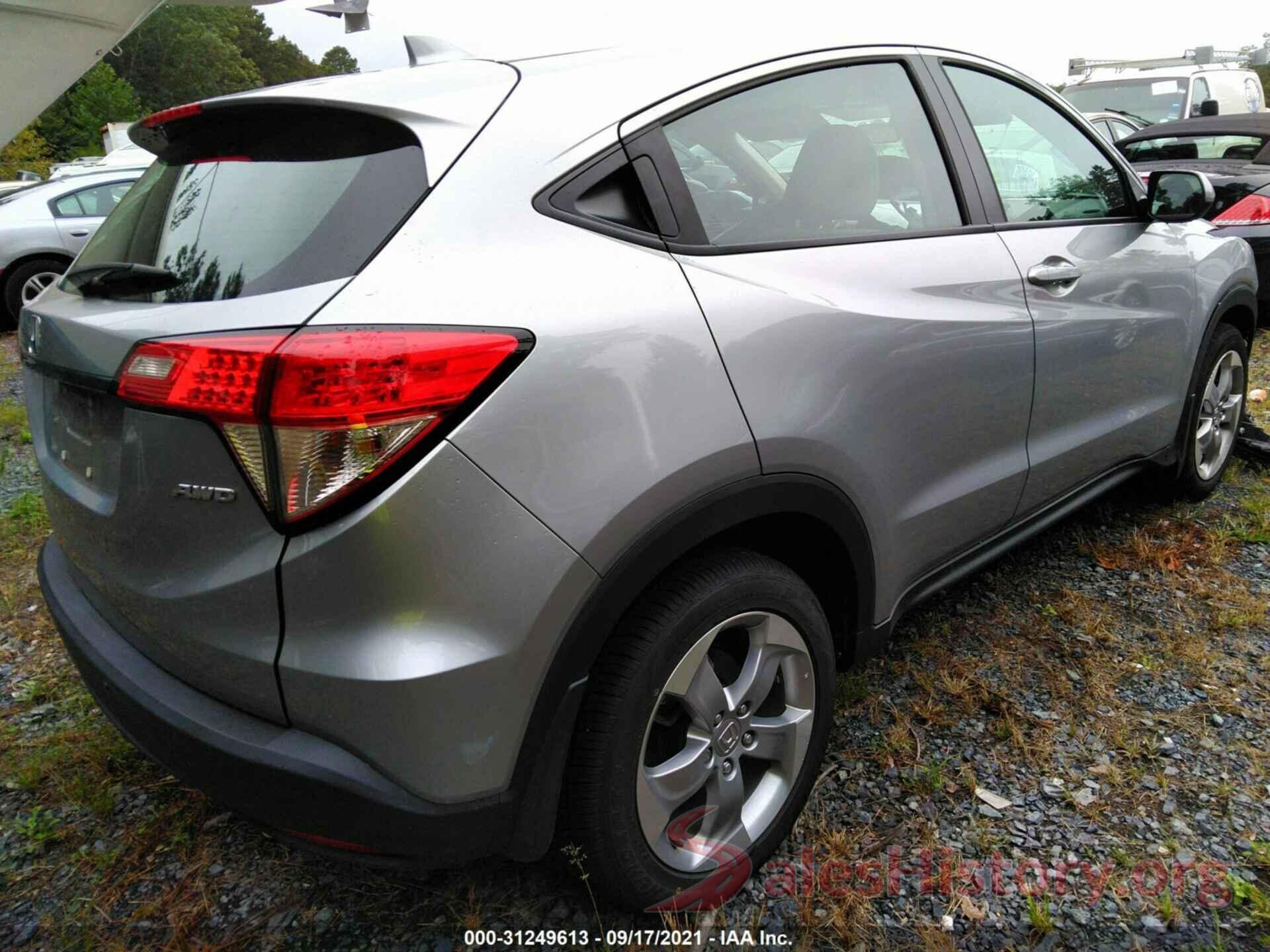 3CZRU6H30KG705824 2019 HONDA HR-V