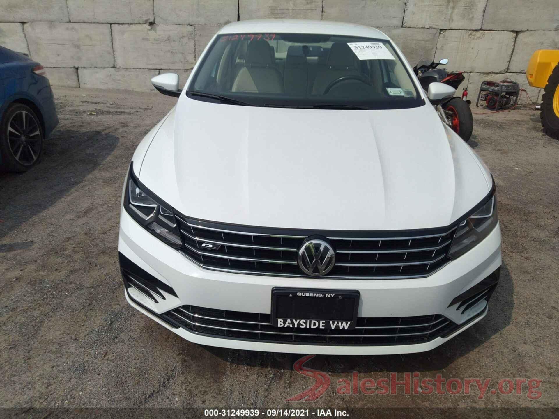 1VWAA7A37JC006393 2018 VOLKSWAGEN PASSAT