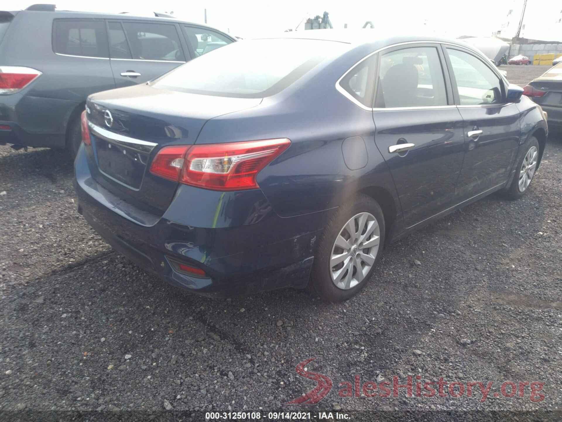 3N1AB7AP4GY298638 2016 NISSAN SENTRA