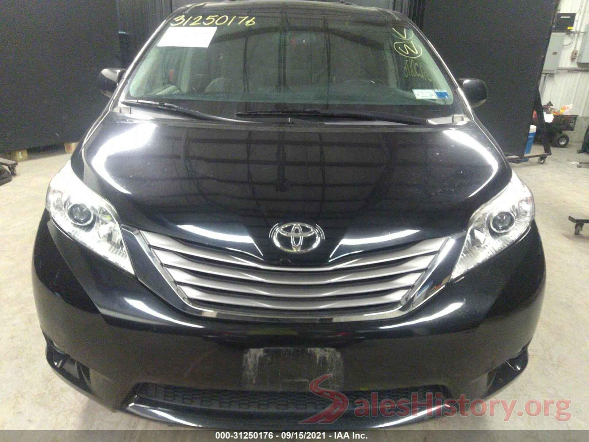 5TDDK3DC7GS141785 2016 TOYOTA SIENNA