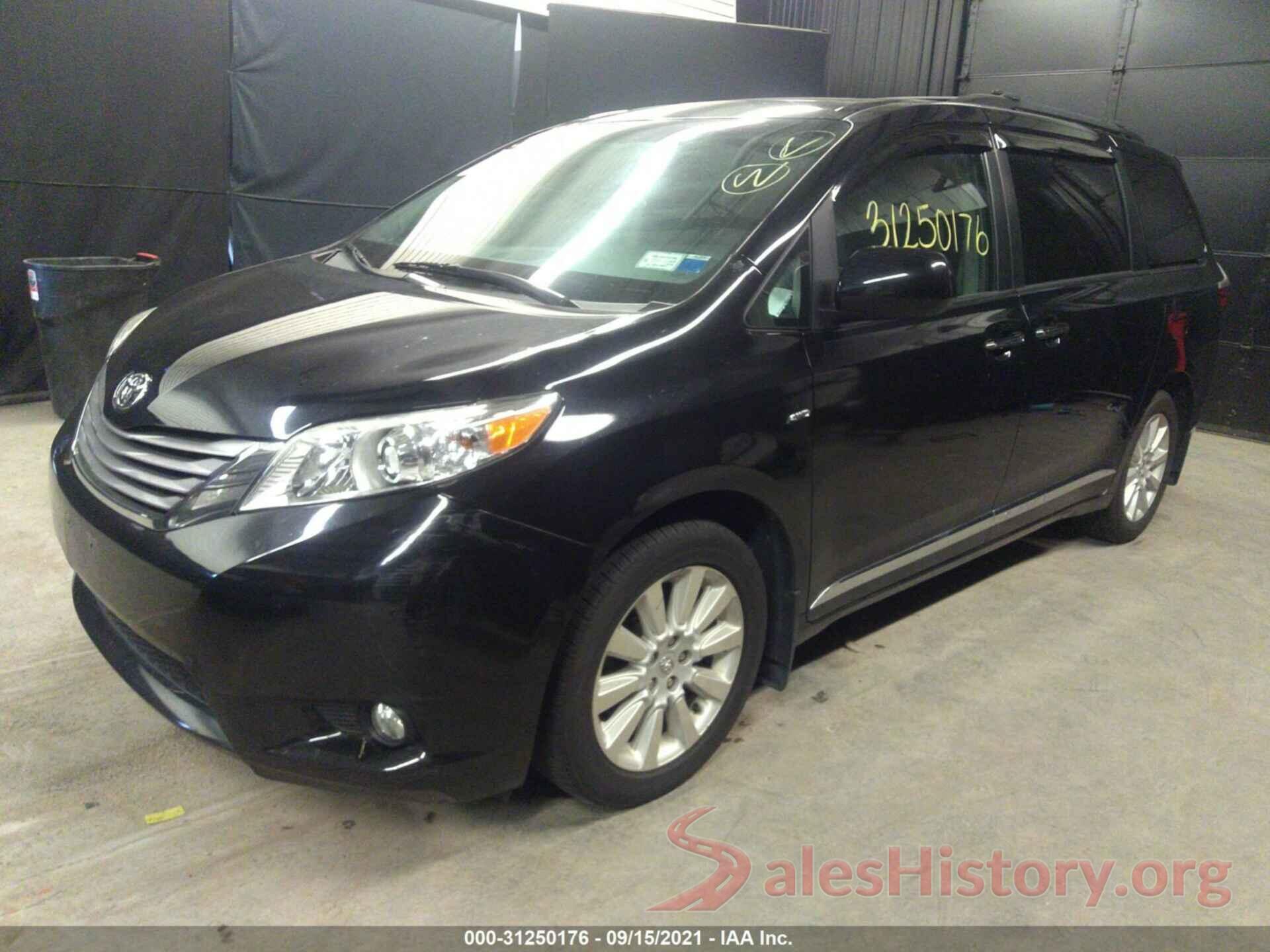 5TDDK3DC7GS141785 2016 TOYOTA SIENNA