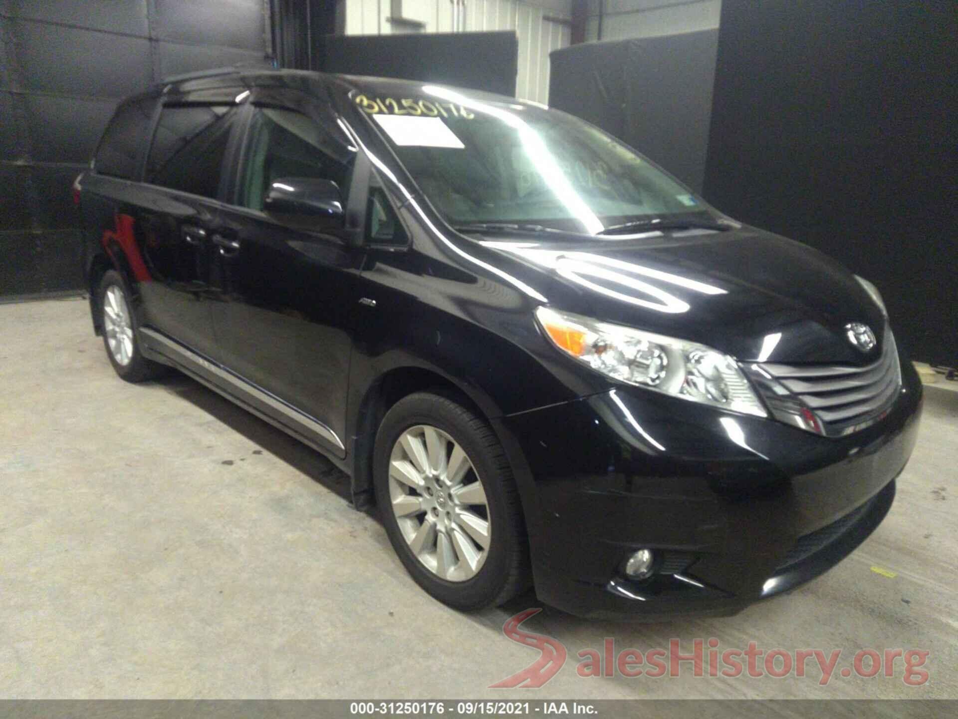 5TDDK3DC7GS141785 2016 TOYOTA SIENNA