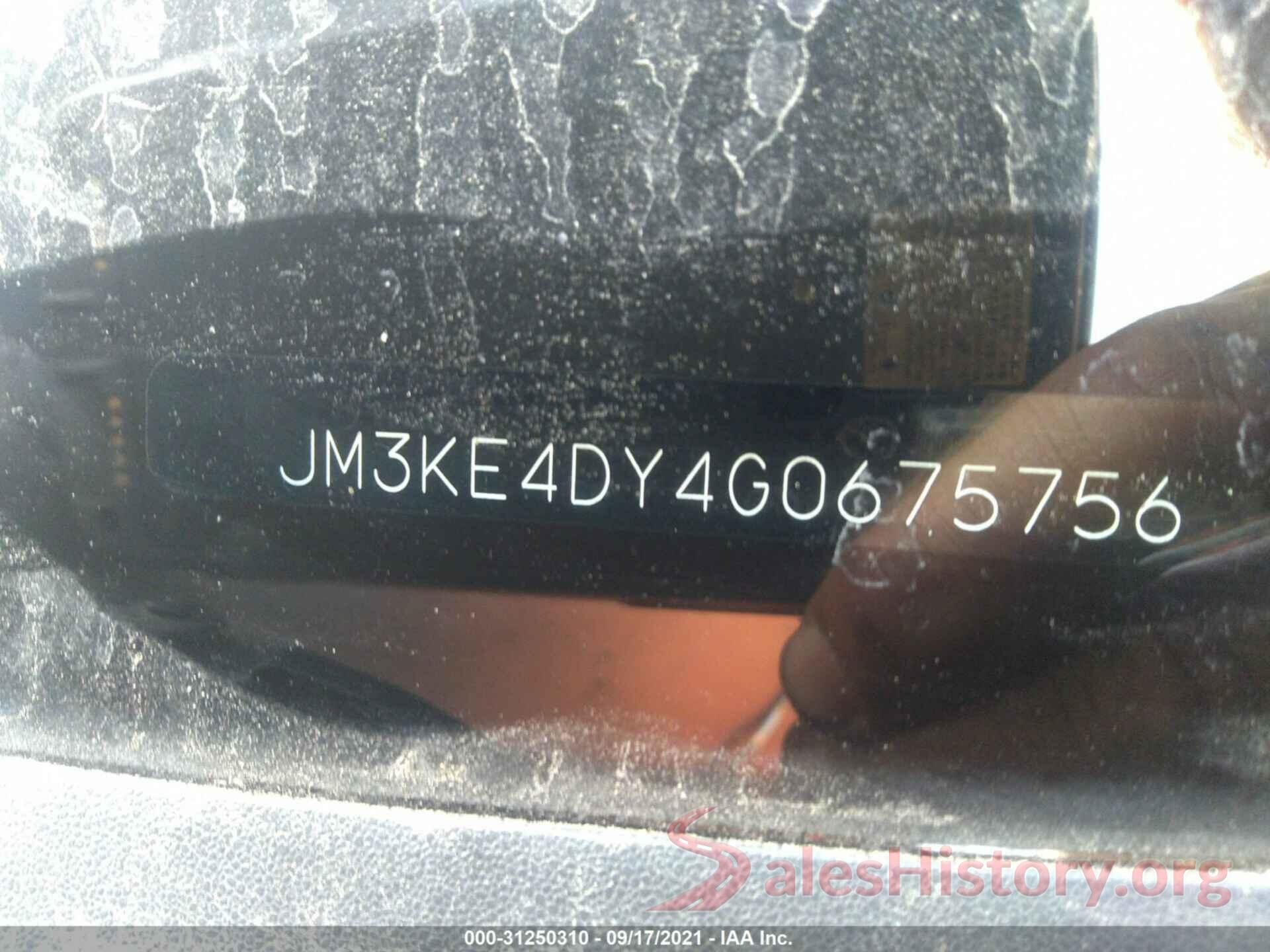 JM3KE4DY4G0675756 2016 MAZDA CX-5