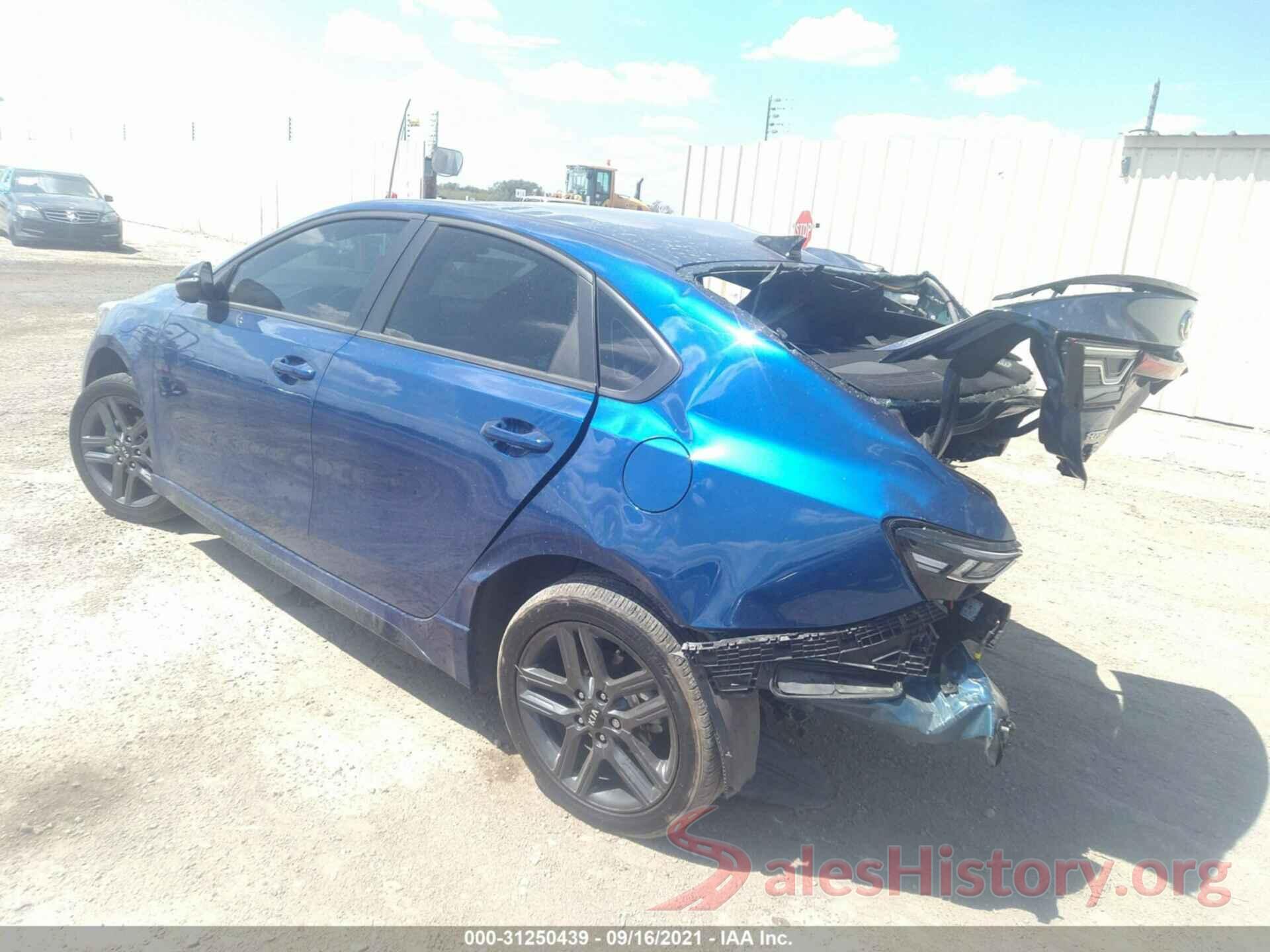 3KPF34ADXLE164796 2020 KIA FORTE