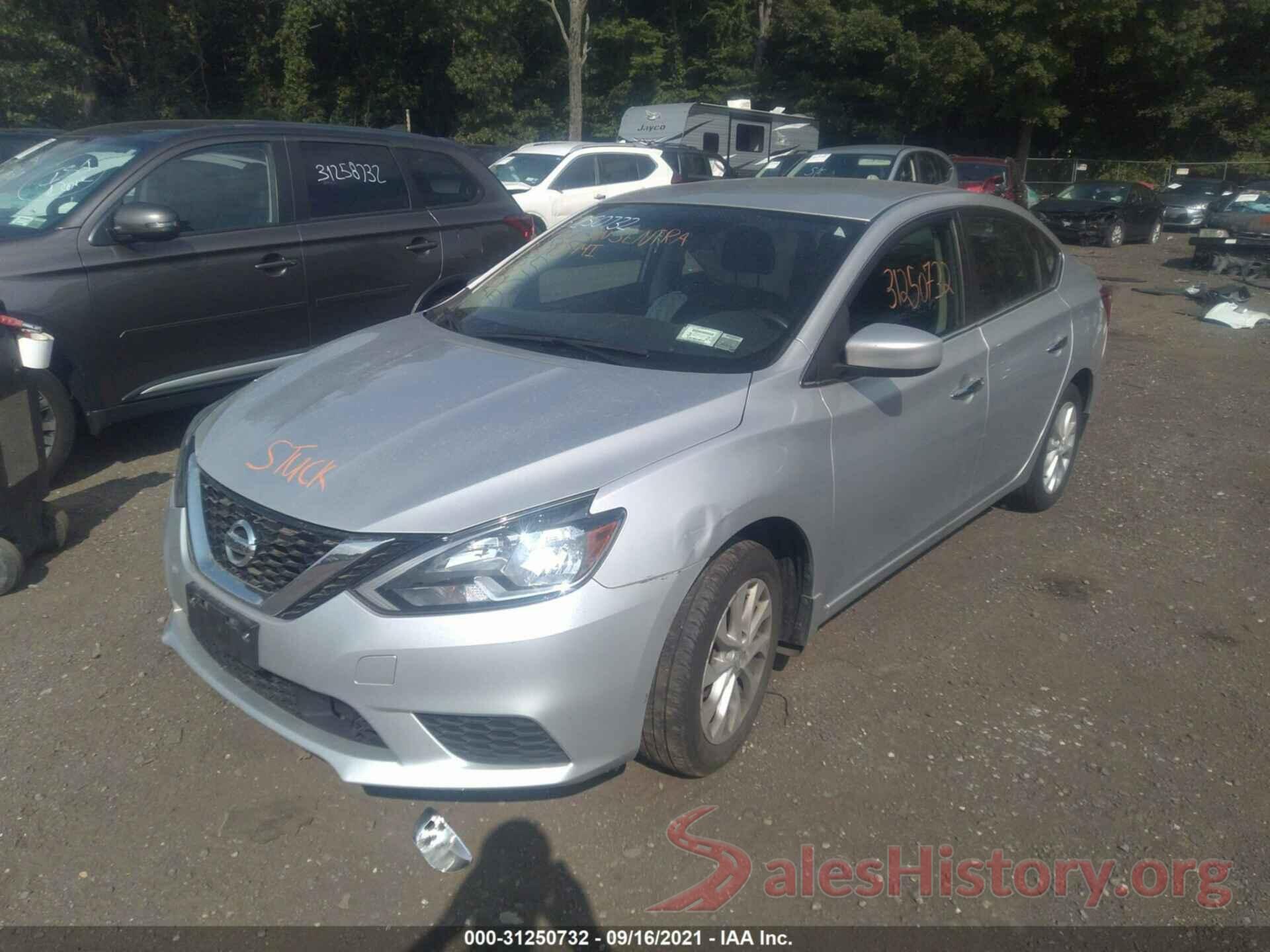 3N1AB7AP7KY230309 2019 NISSAN SENTRA