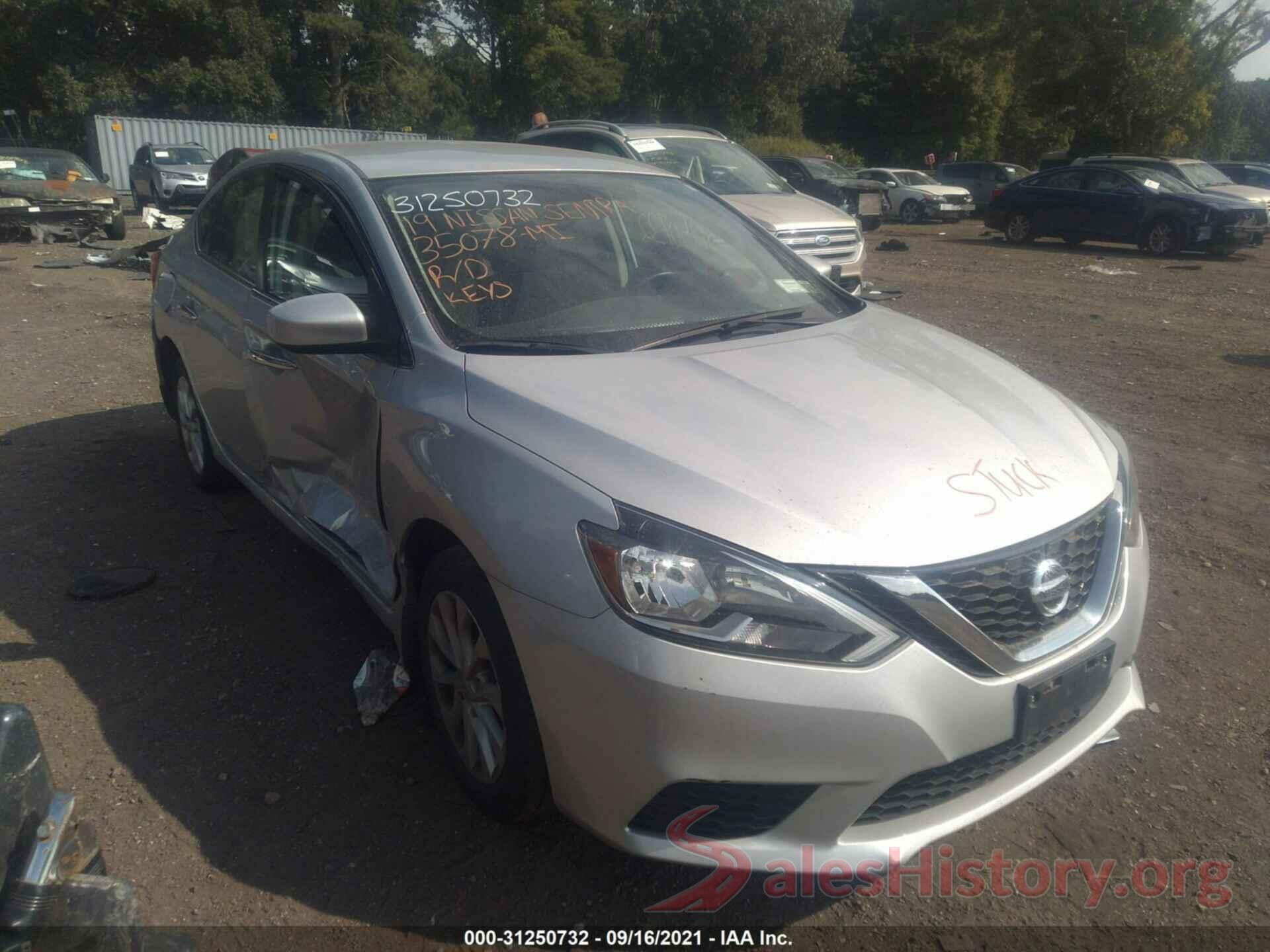 3N1AB7AP7KY230309 2019 NISSAN SENTRA