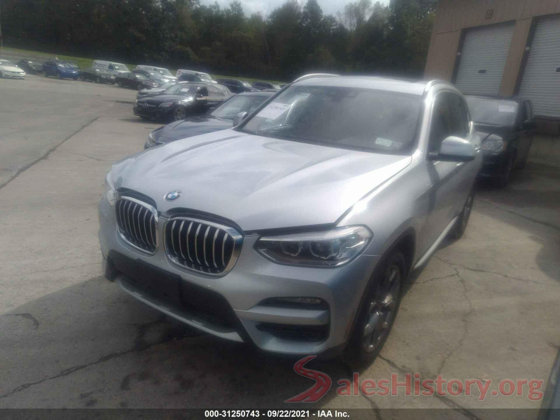 5UXTY5C04M9G31450 2021 BMW X3