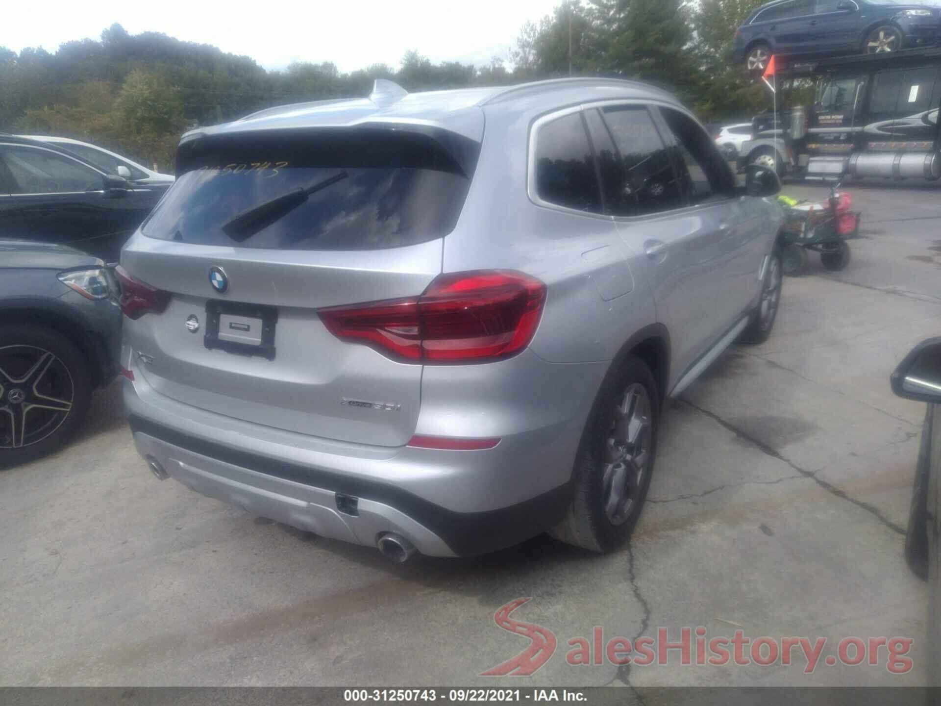 5UXTY5C04M9G31450 2021 BMW X3