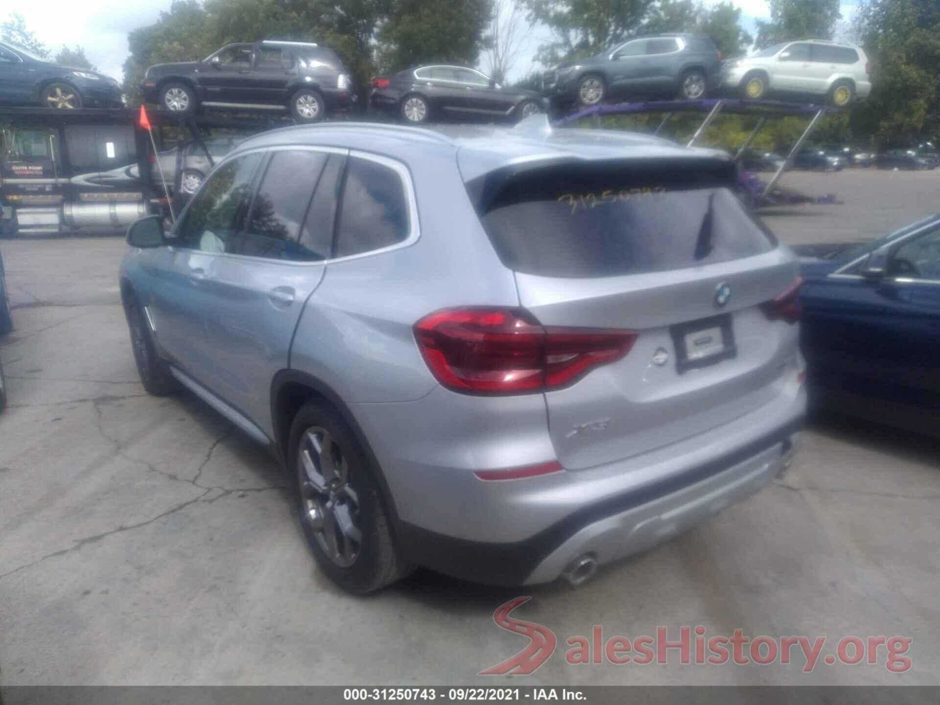 5UXTY5C04M9G31450 2021 BMW X3