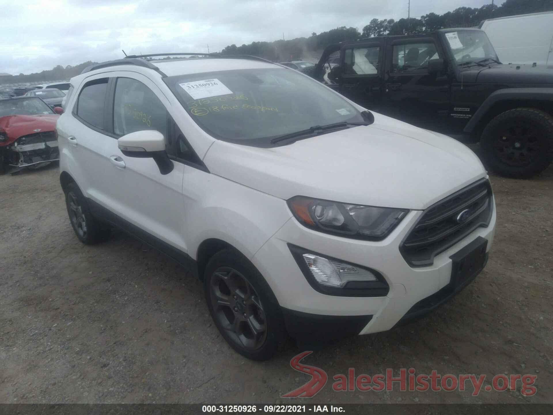 MAJ6P1CL2JC228220 2018 FORD ECOSPORT