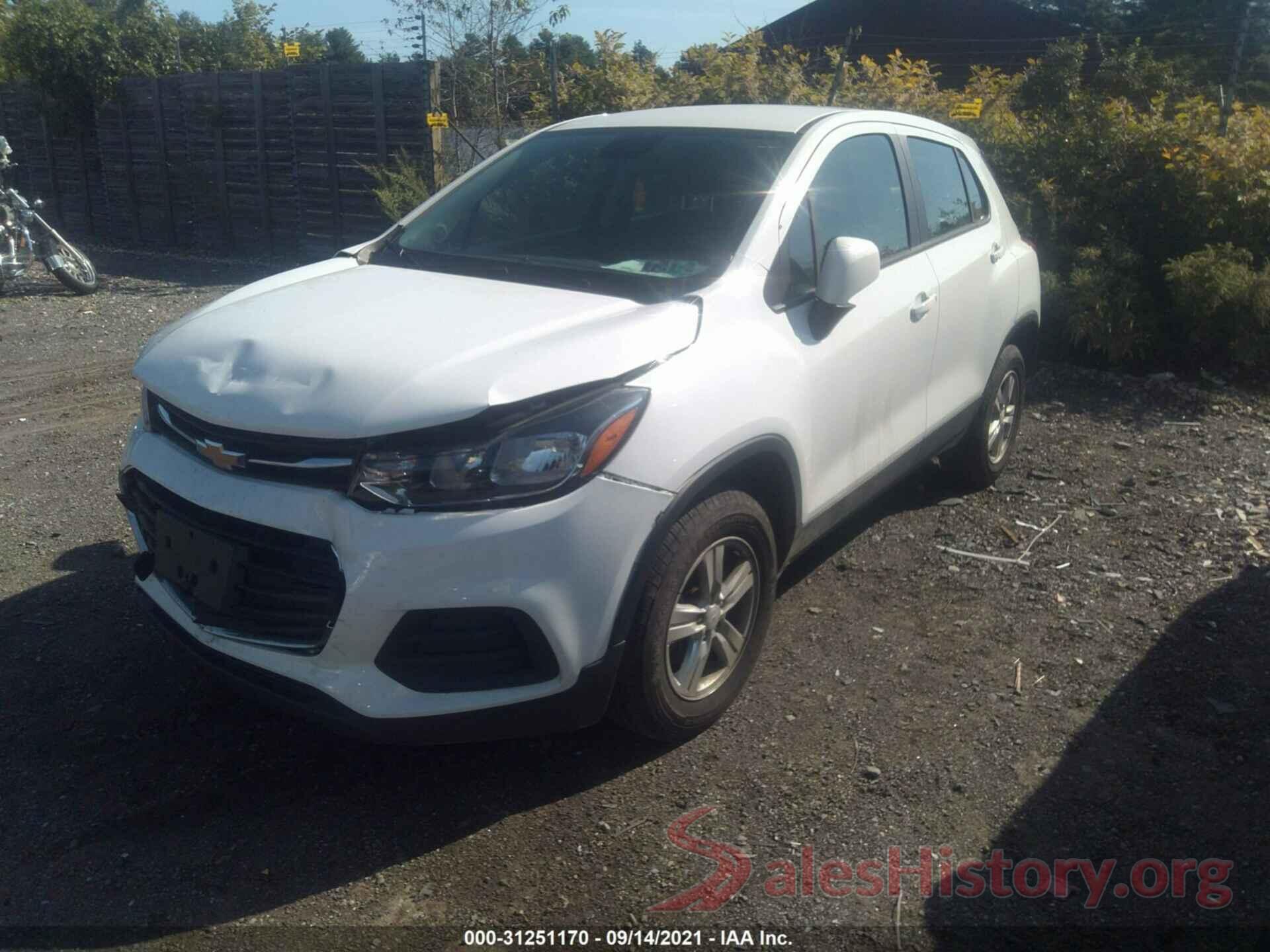 KL7CJNSB6HB237854 2017 CHEVROLET TRAX