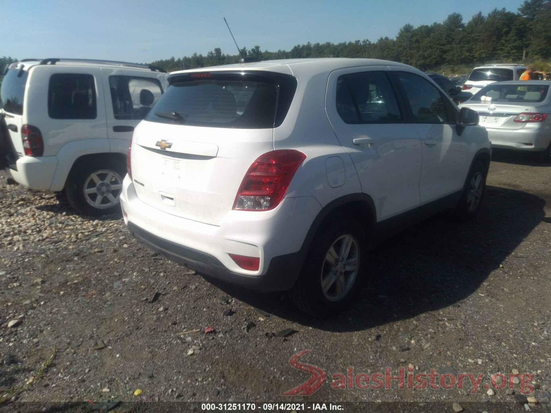 KL7CJNSB6HB237854 2017 CHEVROLET TRAX