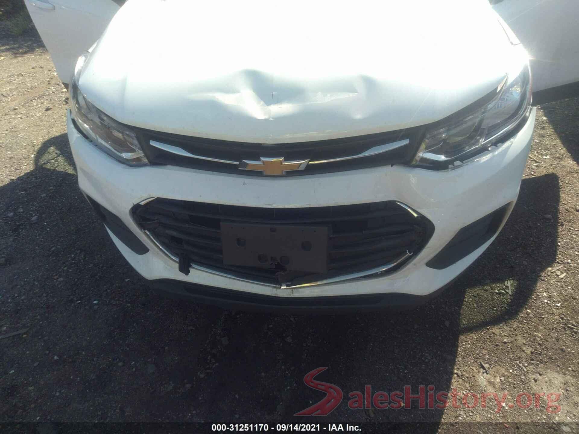 KL7CJNSB6HB237854 2017 CHEVROLET TRAX