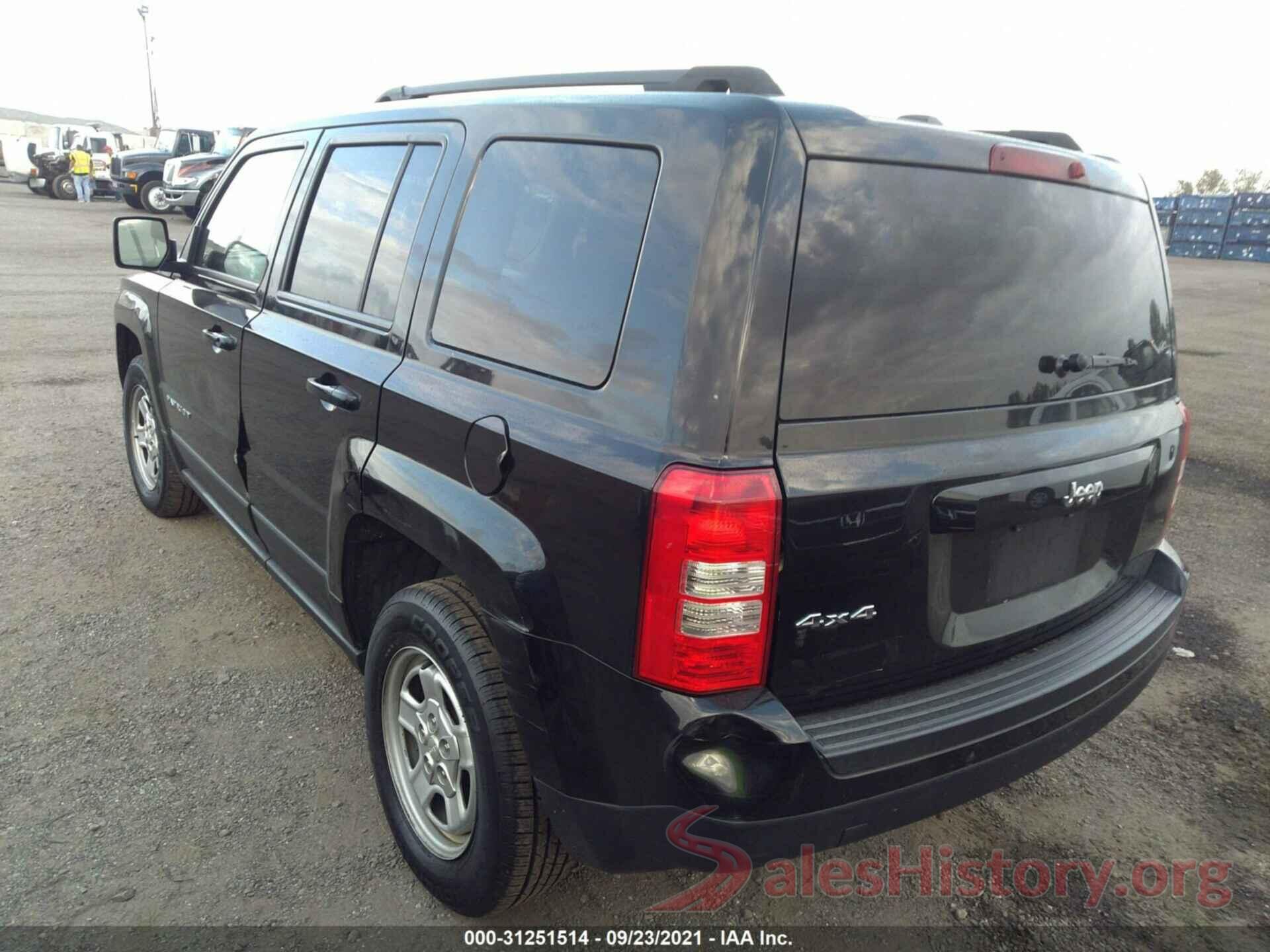 1C4NJRBB3GD579753 2016 JEEP PATRIOT