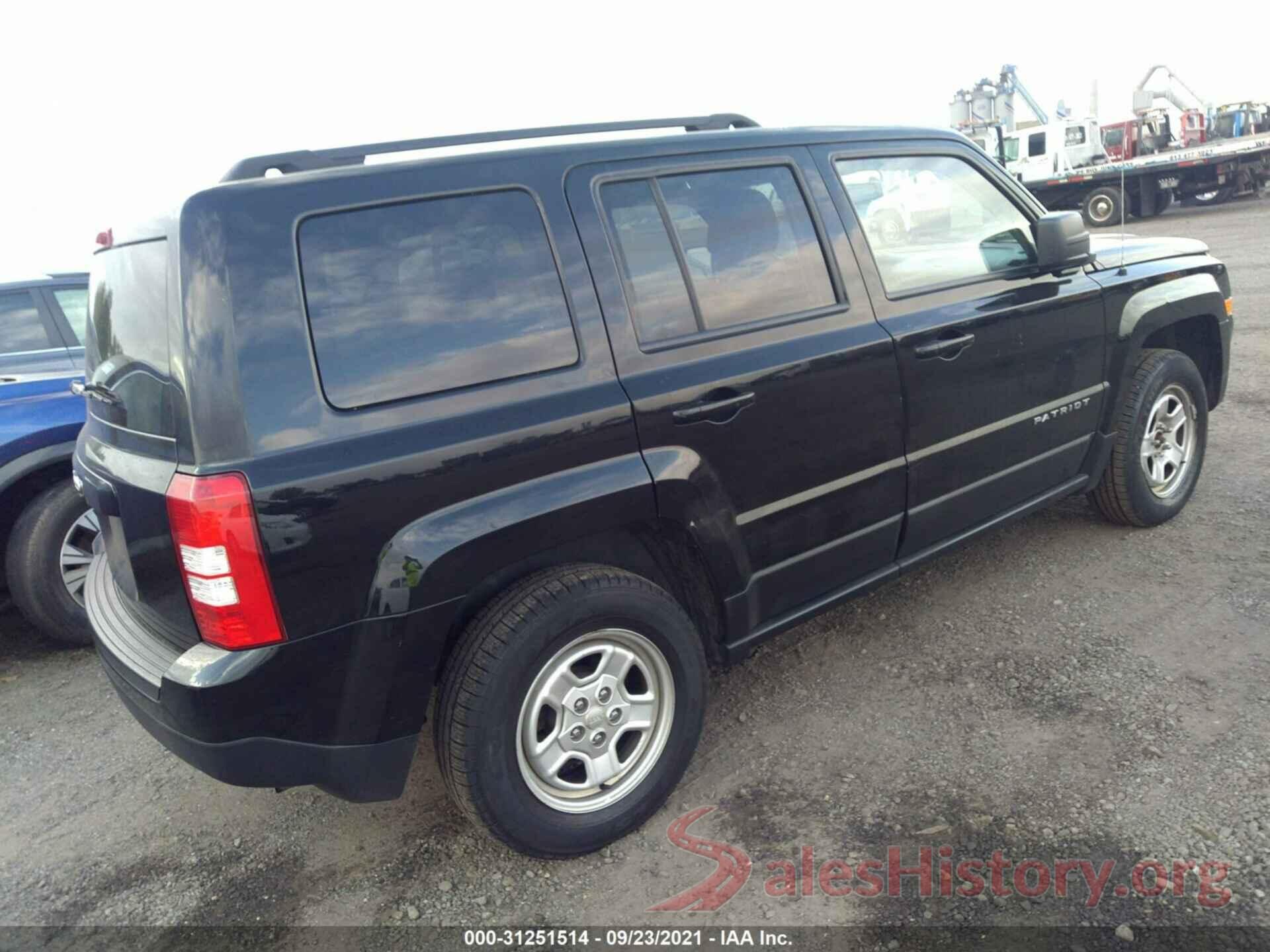 1C4NJRBB3GD579753 2016 JEEP PATRIOT